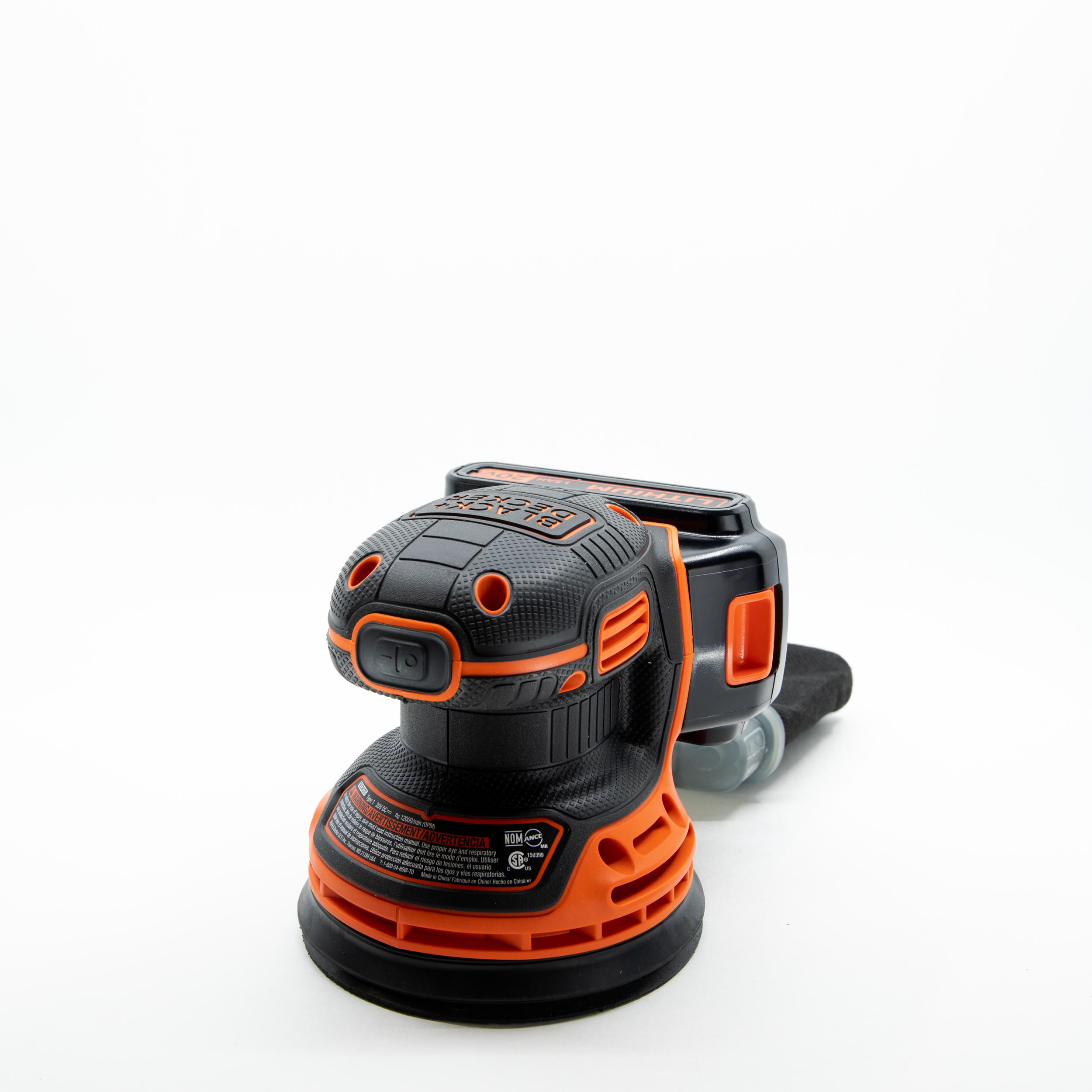 Black and decker discount 20v orbital sander