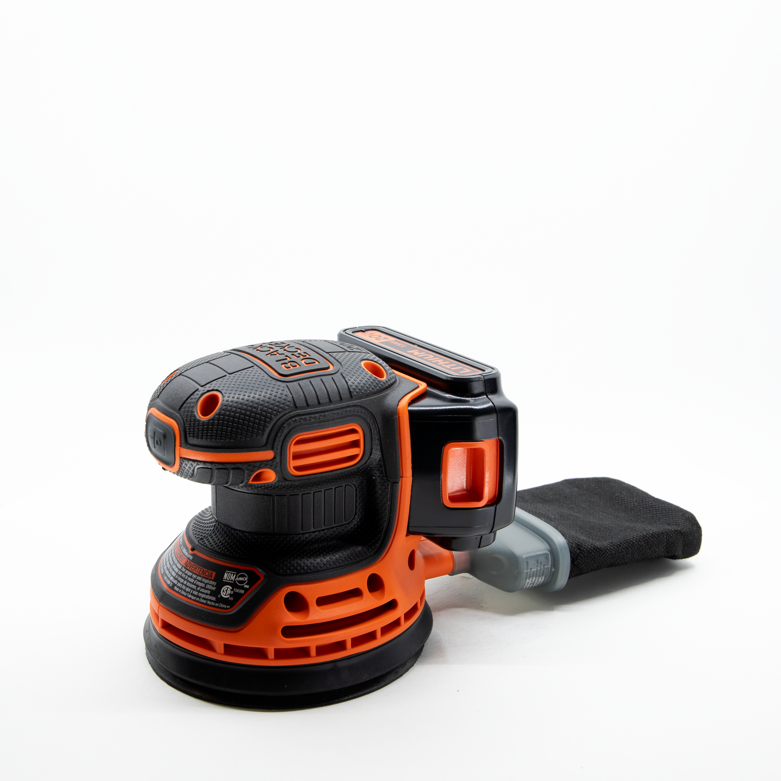 20V MAX* Random Orbital Sander, Cordless | BLACK+DECKER