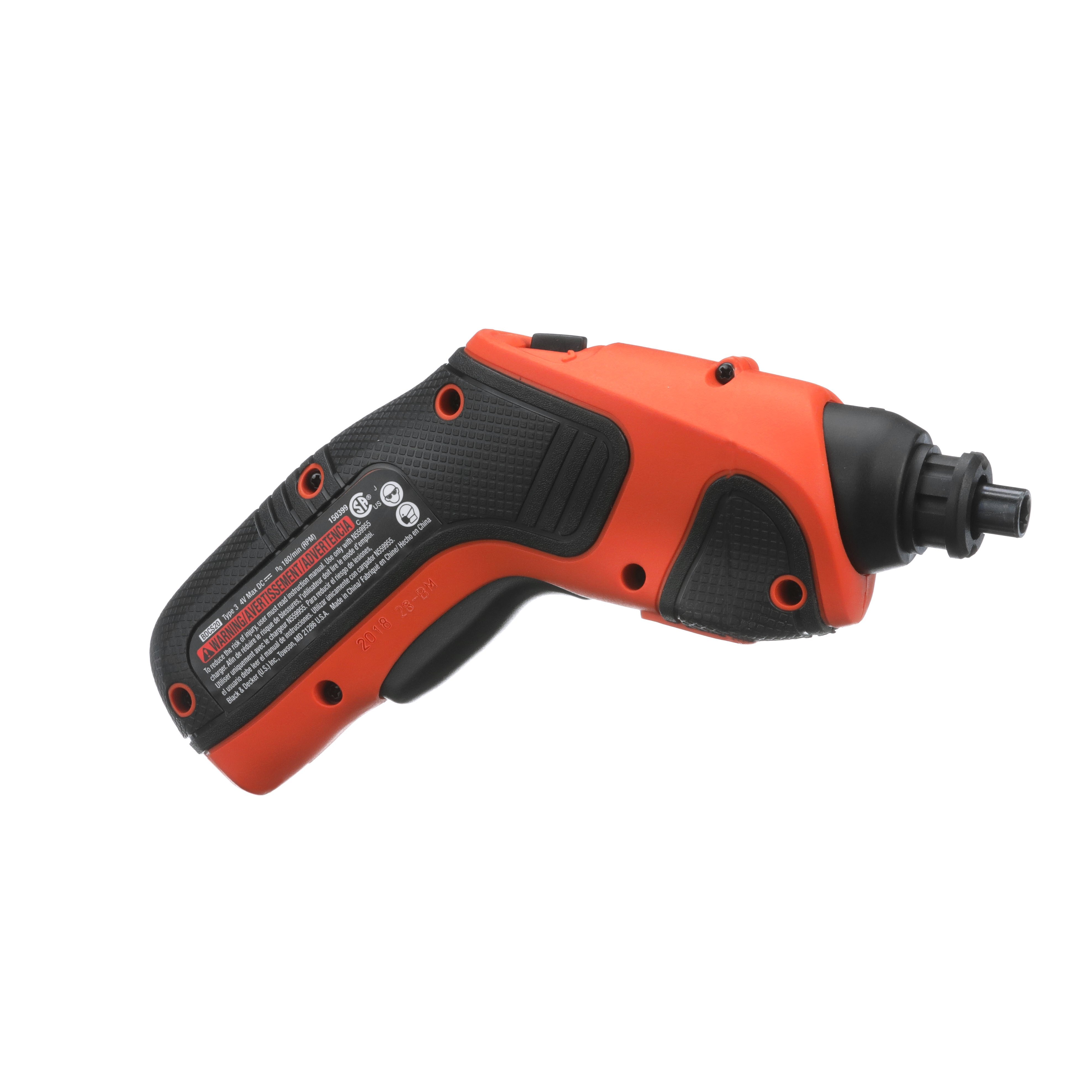 BLACK+DECKER Screwdriver with Impact Mechanism, BDCS80I 