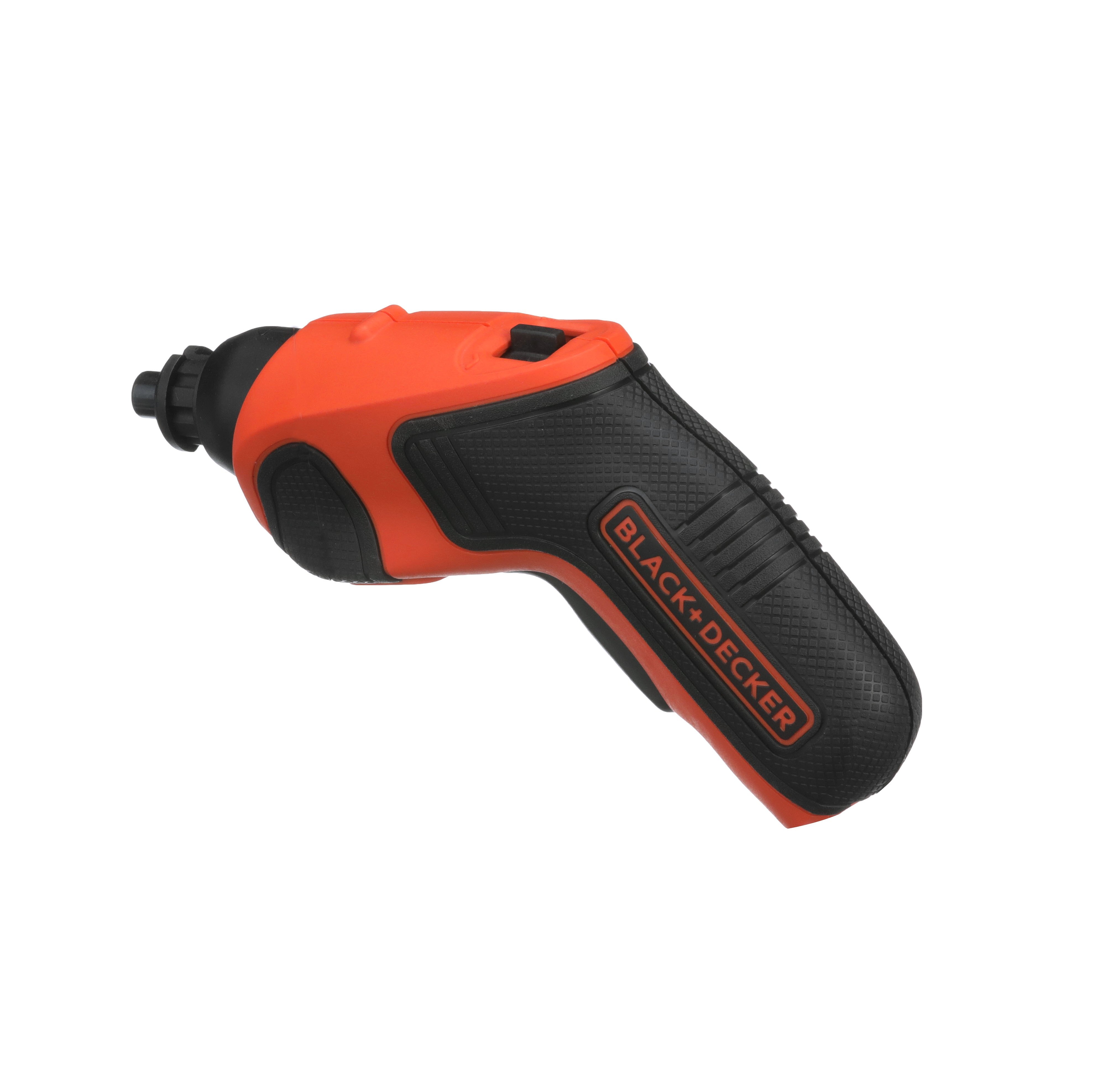 4V MAX Cordless Rechargeable Screwdriver BLACK DECKER