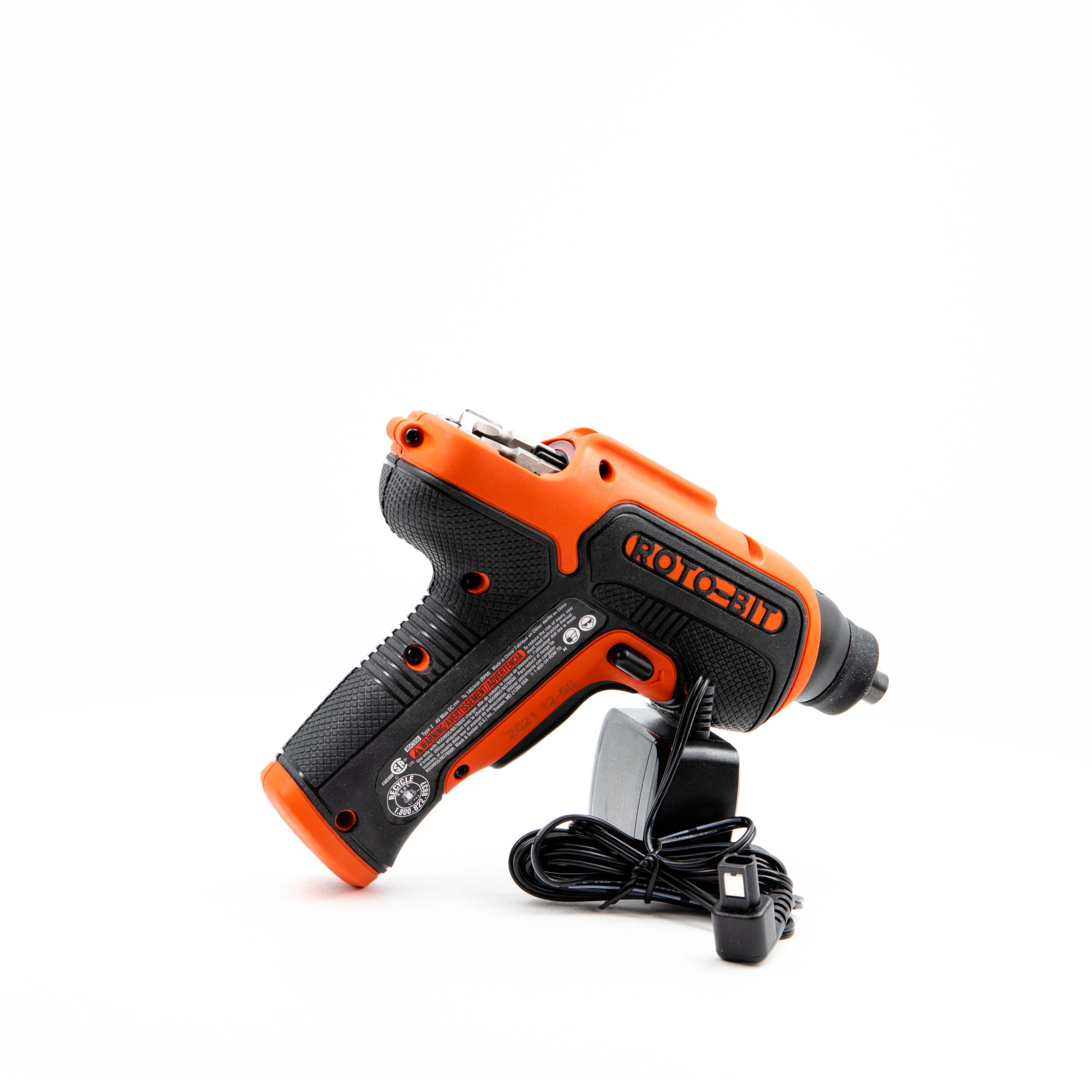 4V MAX* Cordless Screwdriver with Bit Storage | BLACK+DECKER®