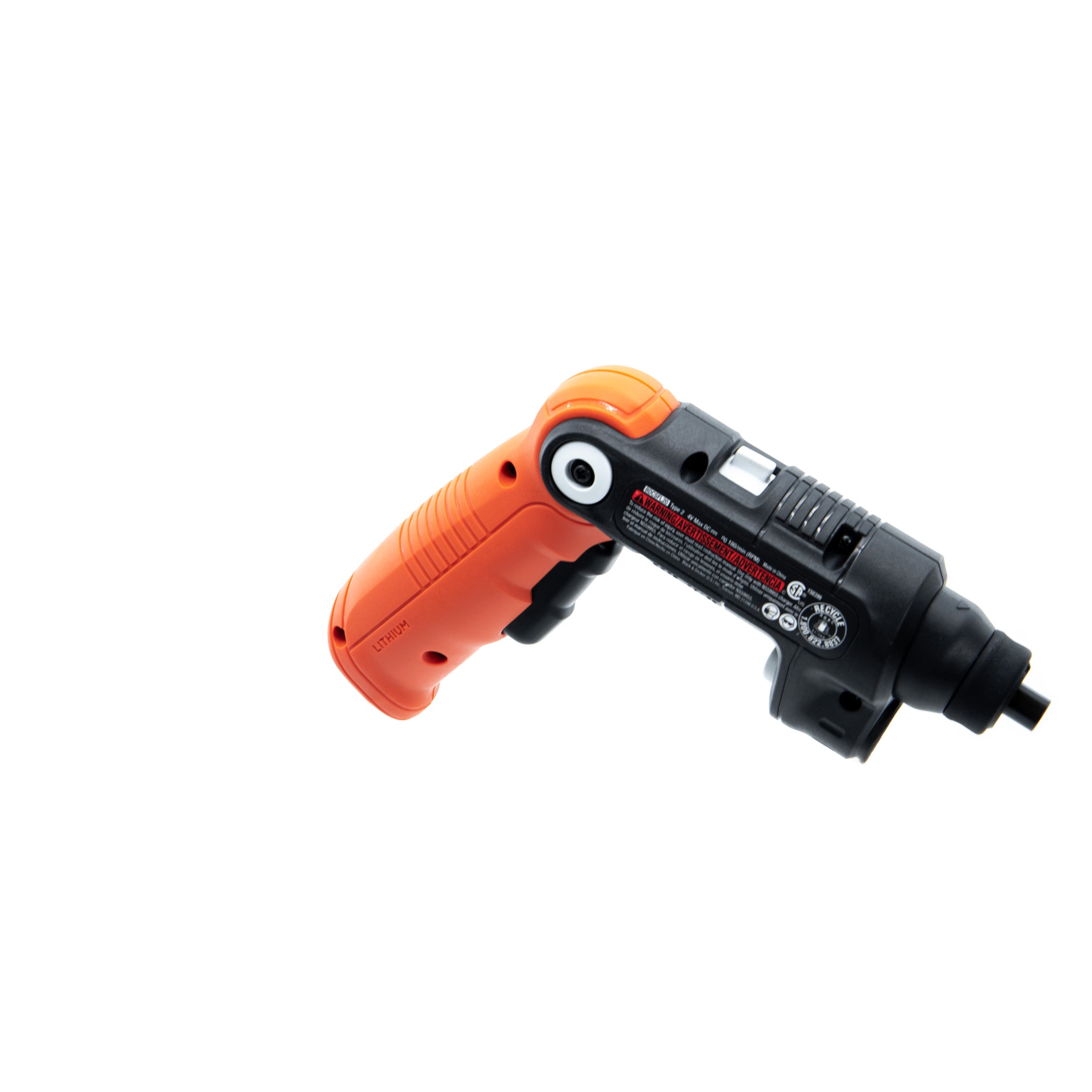 BLACK+DECKER 4V MAX Cordless Screwdriver, Rechargeable with Right Angle  Attachment (BDCS40BI & BDCSRAA) 