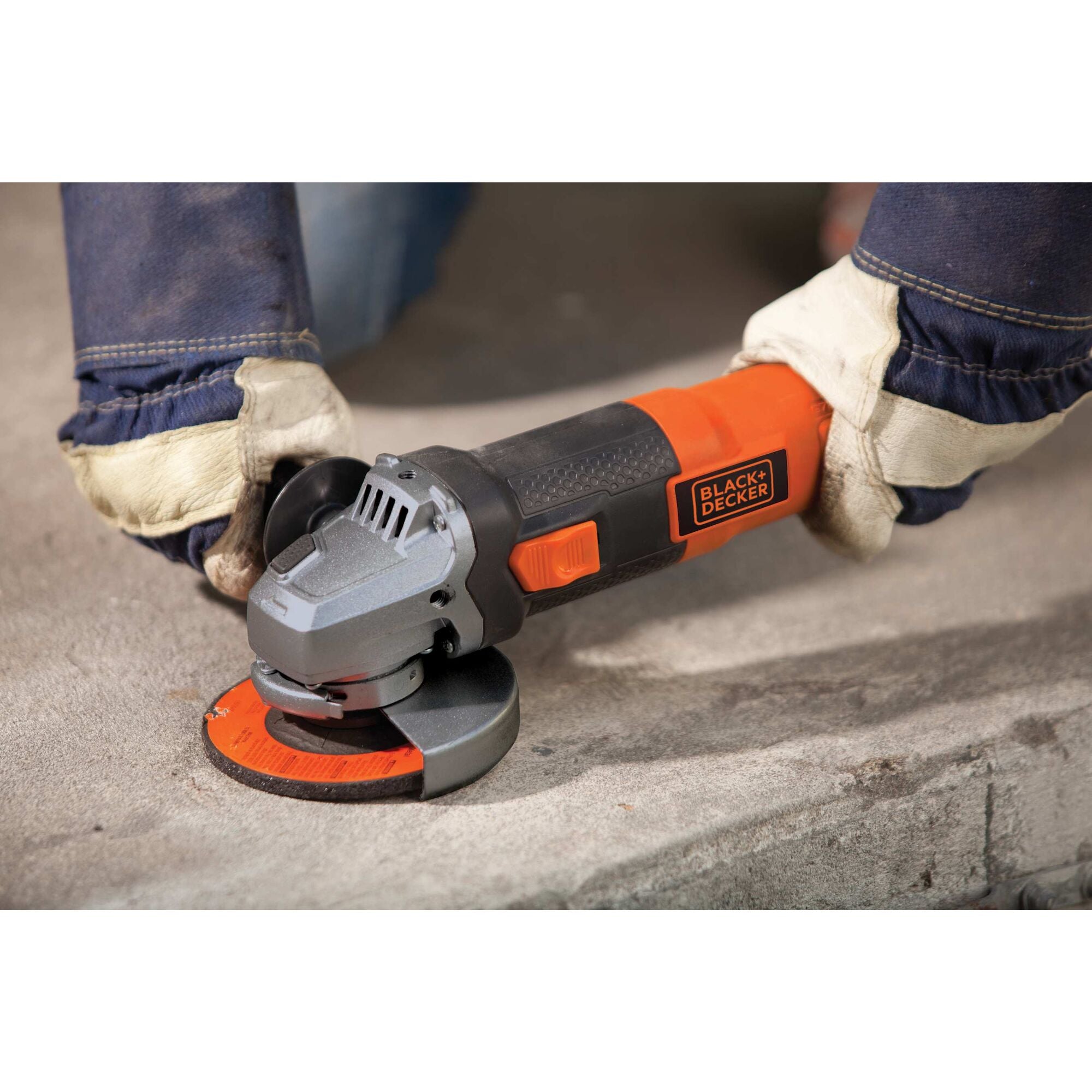 Black & Decker USA 4076 7in HD Angle Sander Professional Grinder