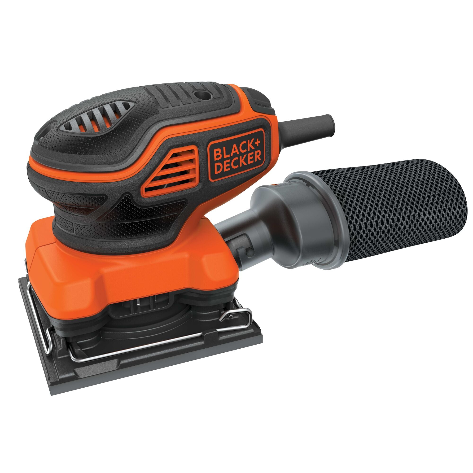 1/4 Sheet Orbital Sander with Paddle Switch Actuation, 2.0 Amp | BLACK+DECKER