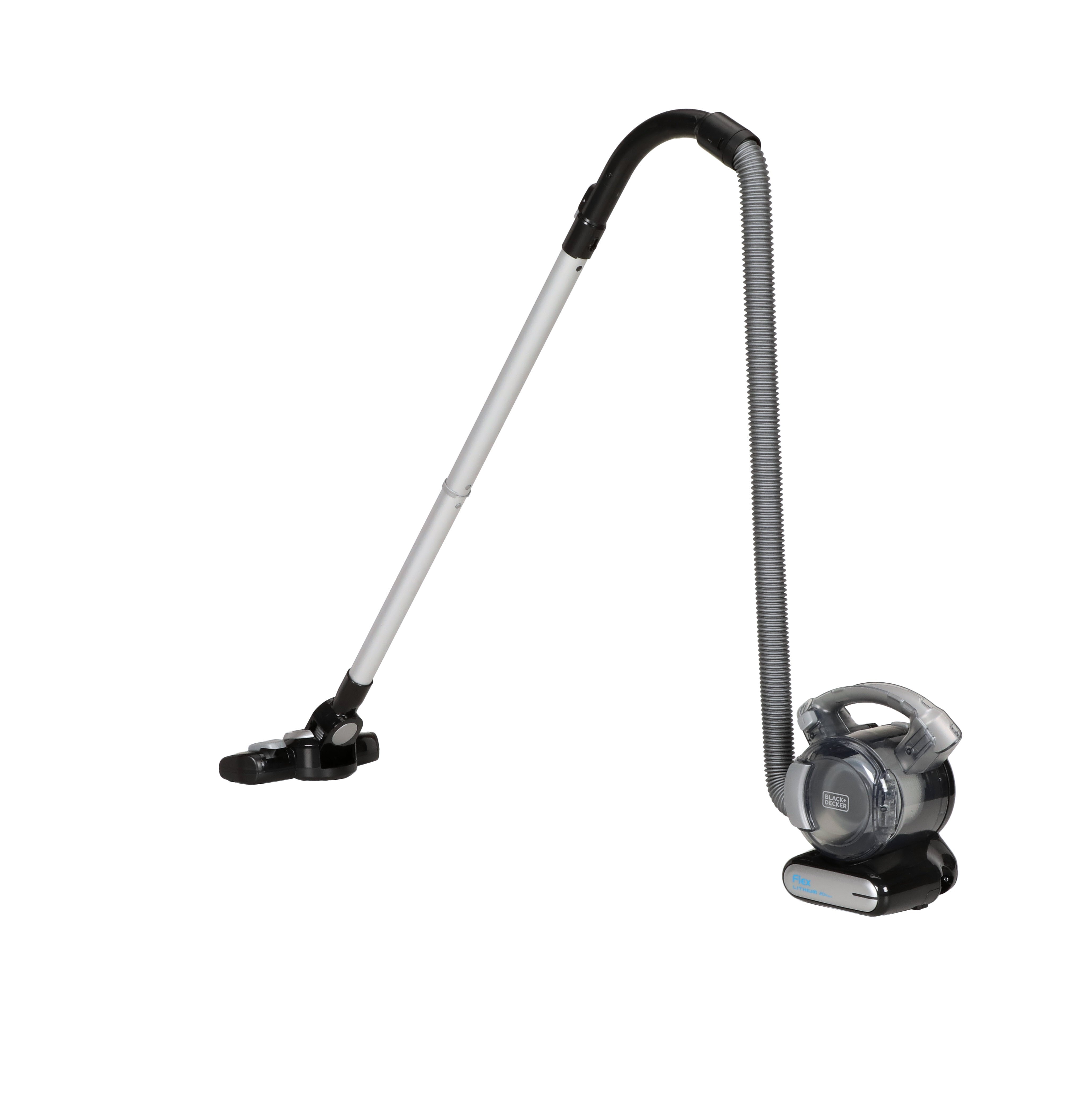 BLACK+DECKER 20V MAX Flex Handheld Vacuum with Stick Vacuum Attachment and  Pet Hair Brush, Cordless Rechargeable (BDH2020FLFH)