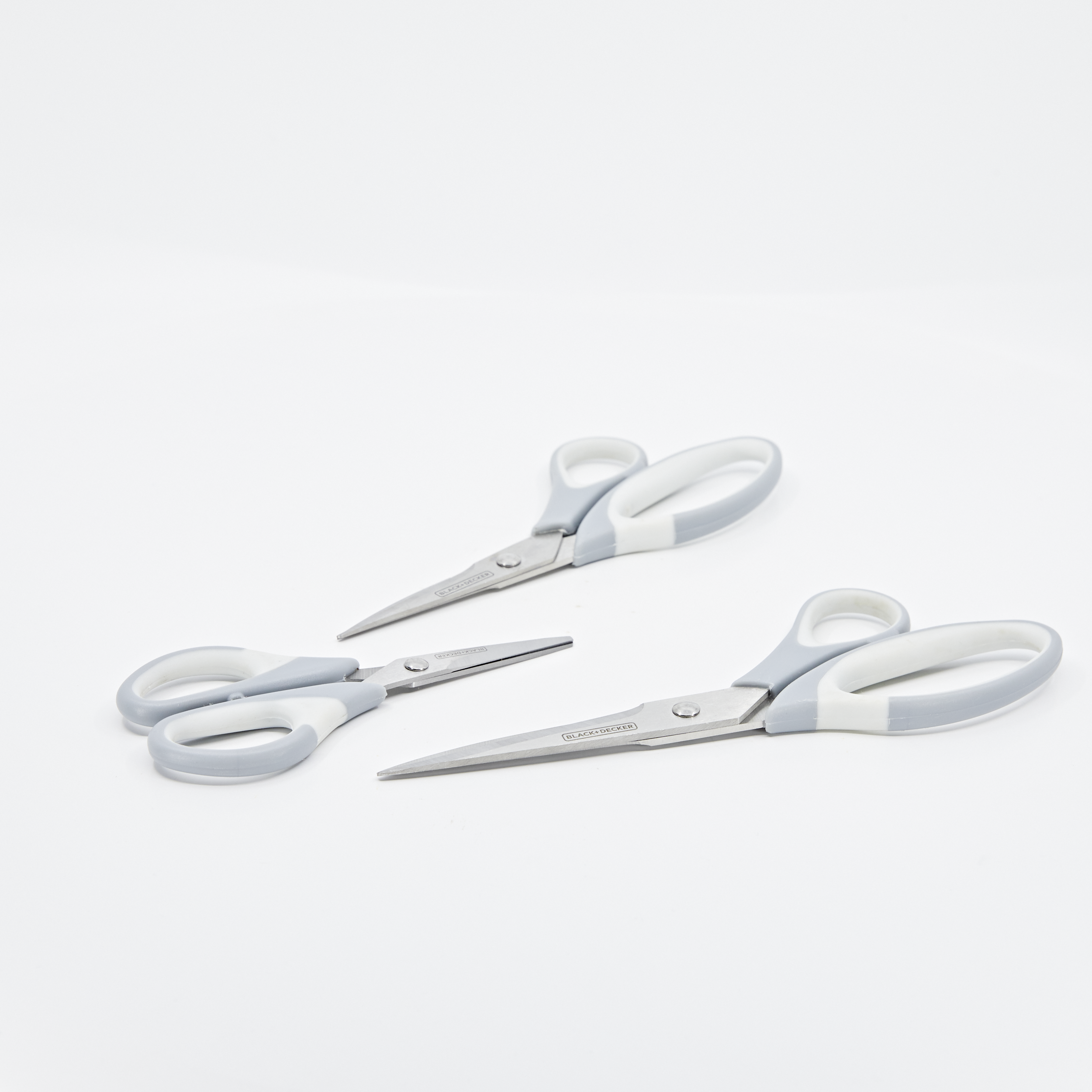 Scissors Multi-Pack with 5.5 in., 6.5 in., and 8.5 in. Multipurpose  Scissors | BLACK+DECKER