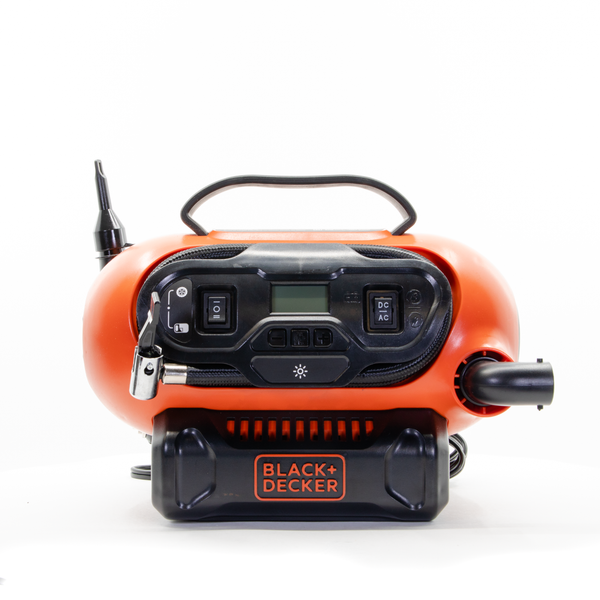 The BLACK+DECKER™ AC/DC Multi-Voltage Inflator 