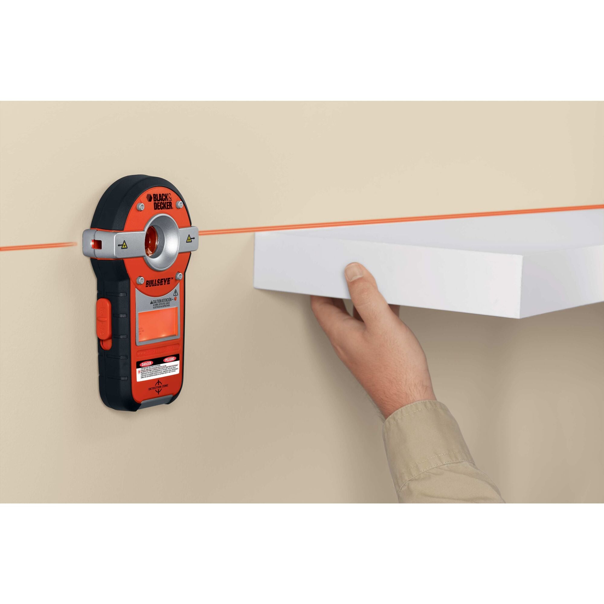 BLACK+DECKER BDL190S Bulls Eye Auto-Leveling Laser with Stud Finder 