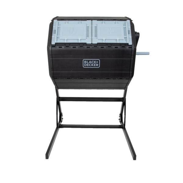 Dual Chamber Tumbling Composter 40 Gallon