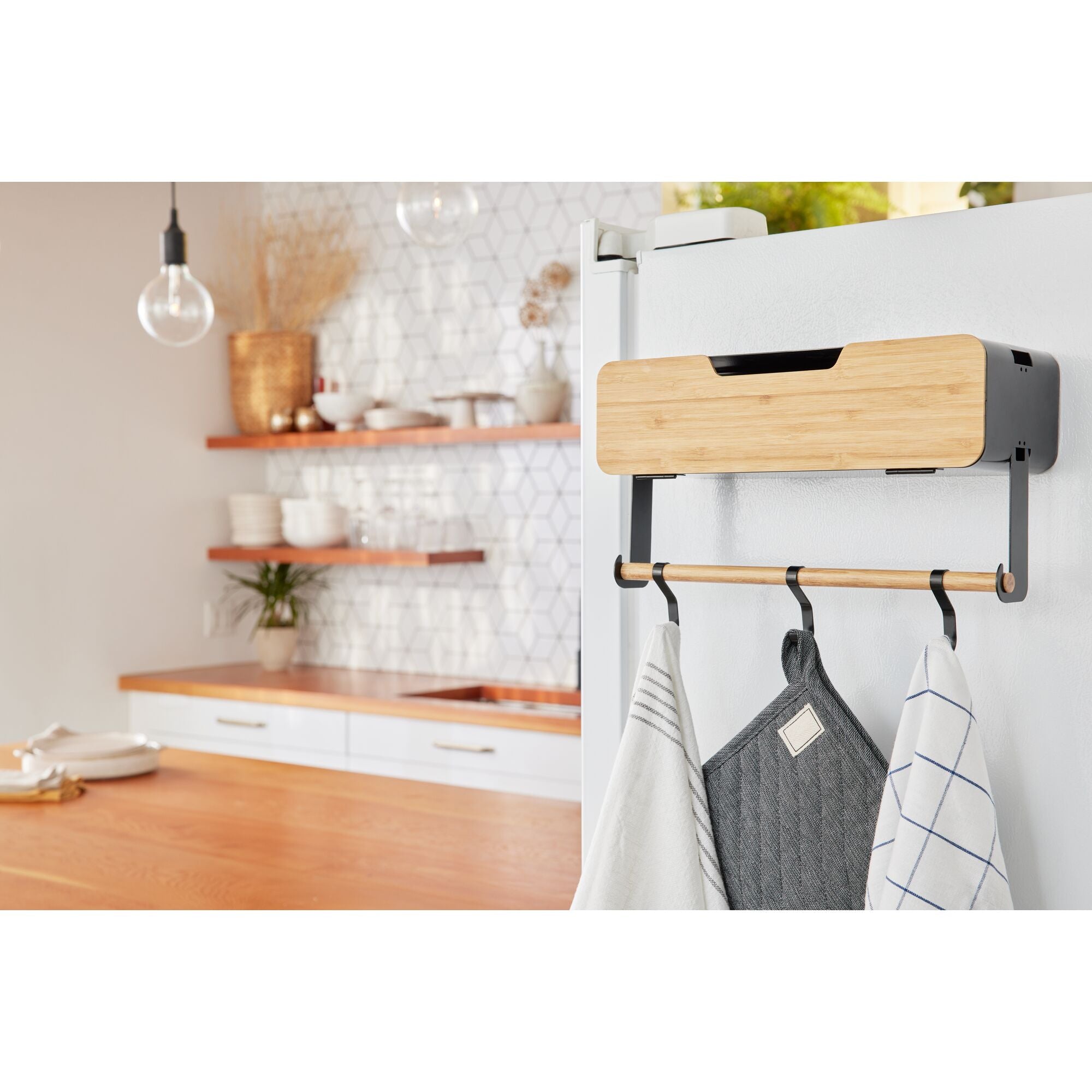 Hanging / Magnetic Rack System - Shelf With Door W/Brackets (T