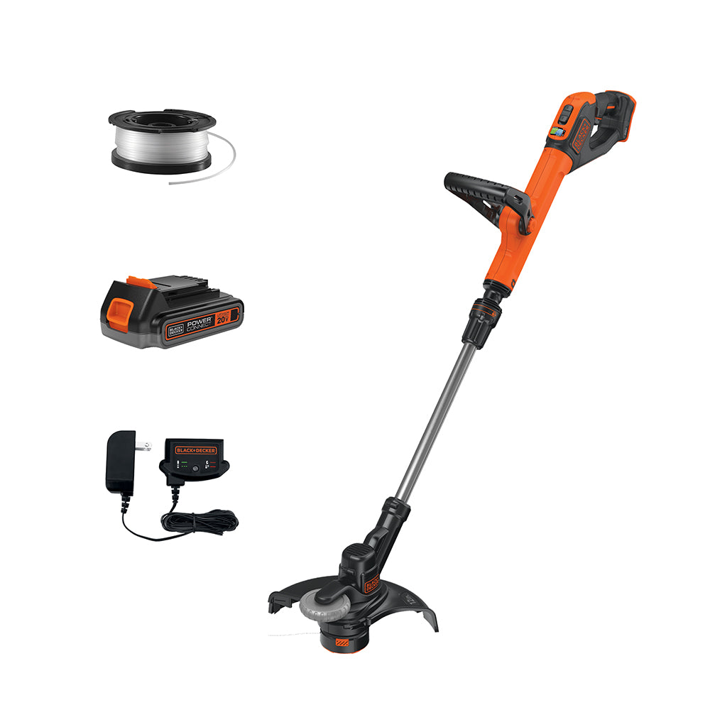 20V MAX* POWERCONNECT™ Cordless String Trimmer and Edger, Battery and Charger Included | BLACK+DECKER
