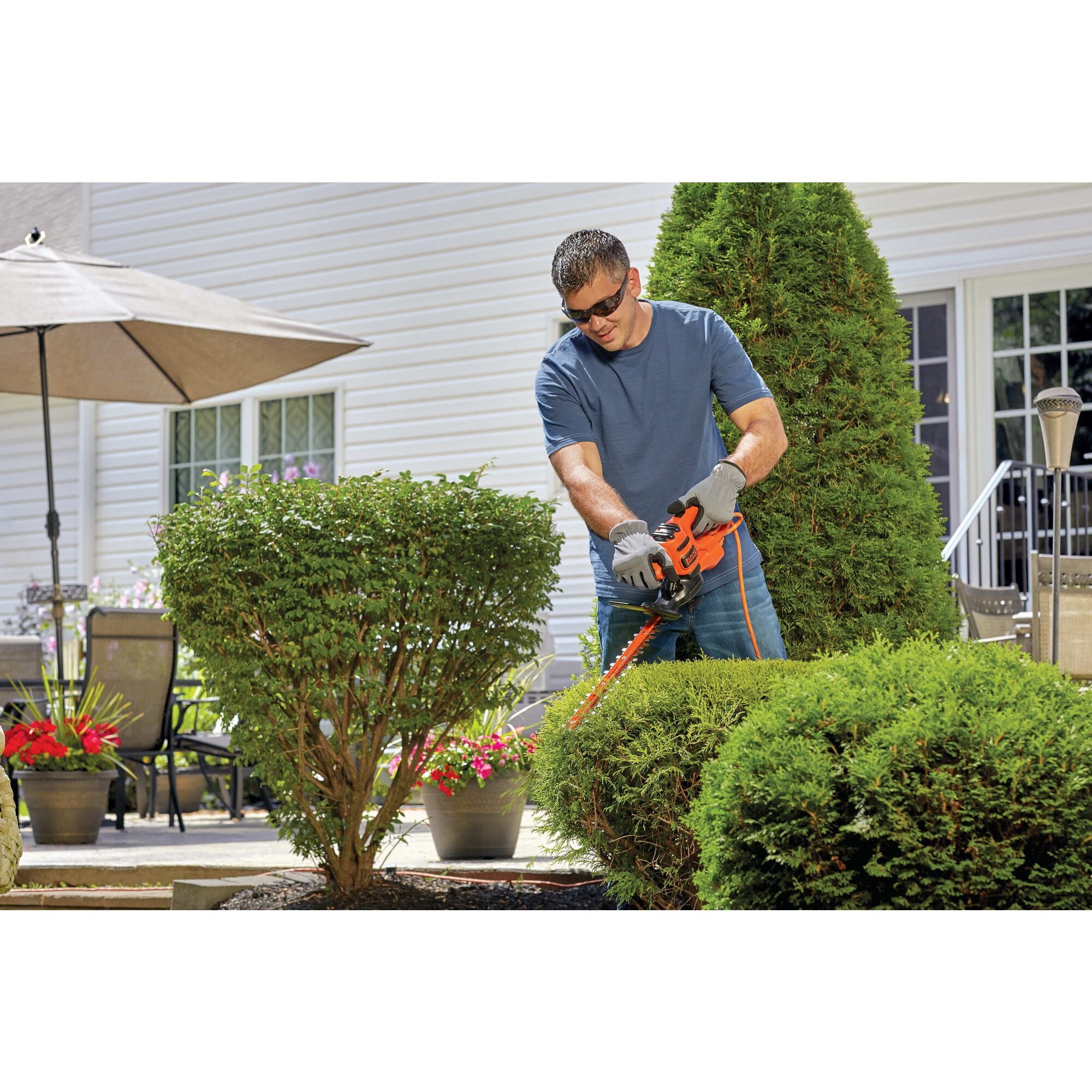 BLACK+DECKER 17-in Hedge Trimmer in the Hedge Trimmers department