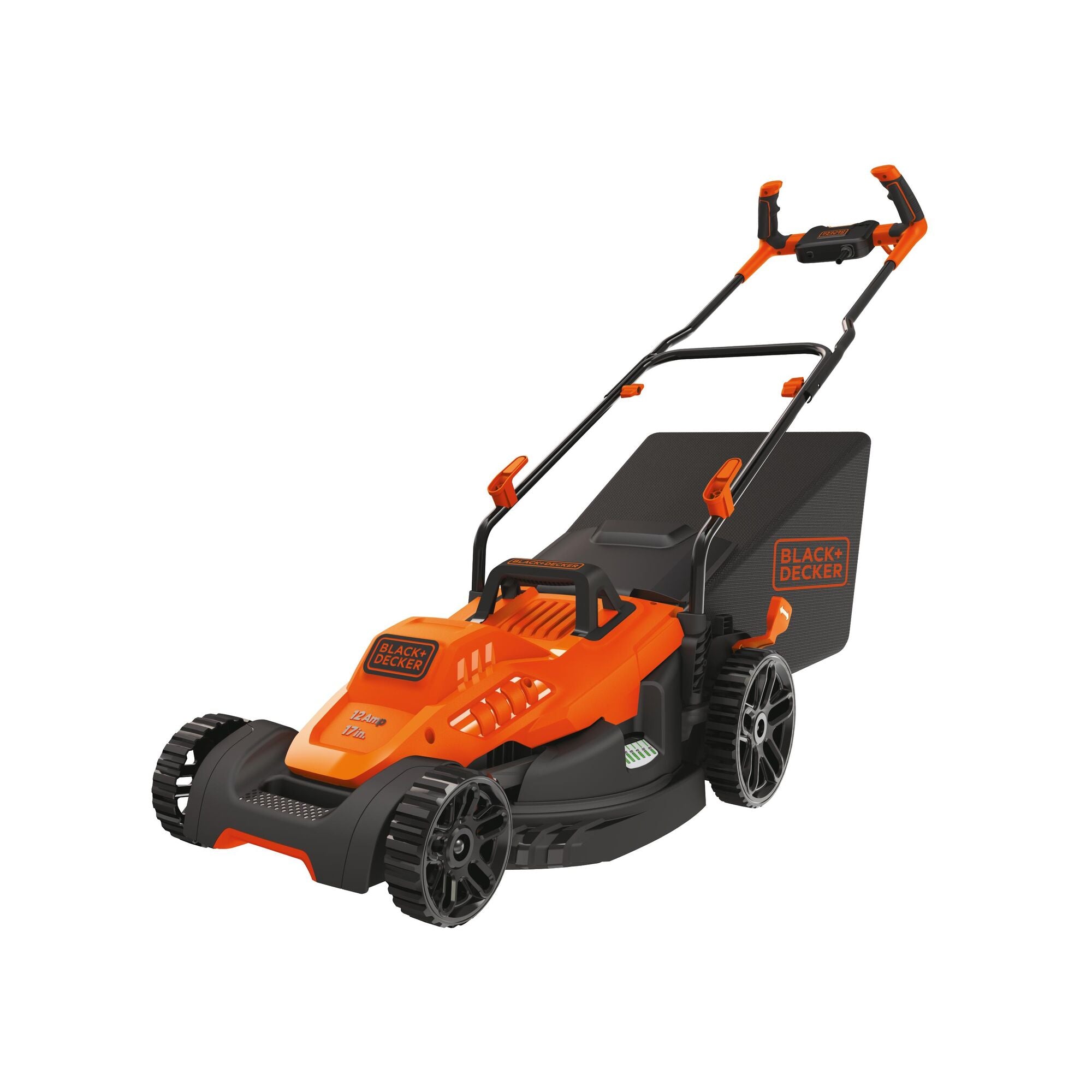 12 Amp 17 in. Electric Lawn Mower with Comfort Grip™ Handle | BLACK+DECKER