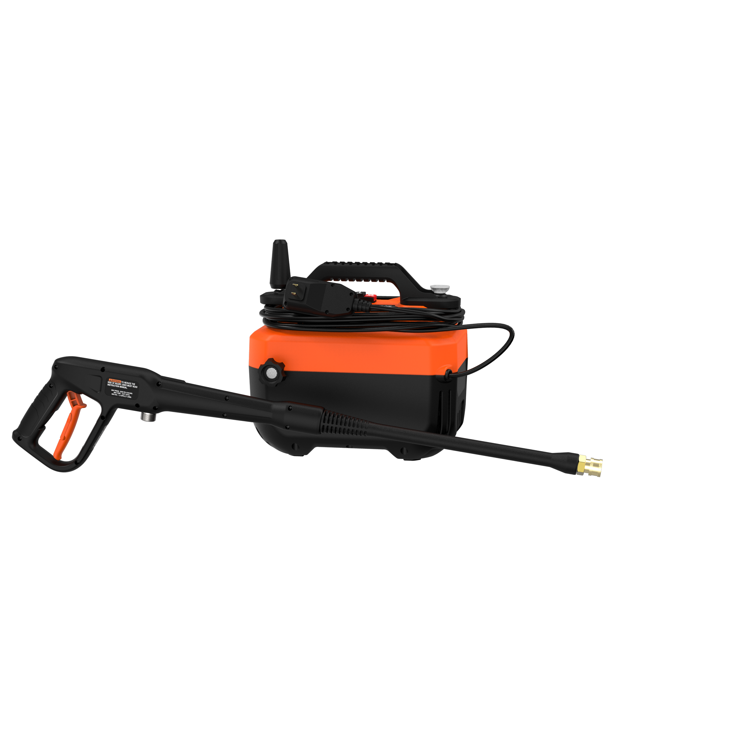 1,600 MAX psi* 1.2 gpm* Electric Cold Water Pressure Washer