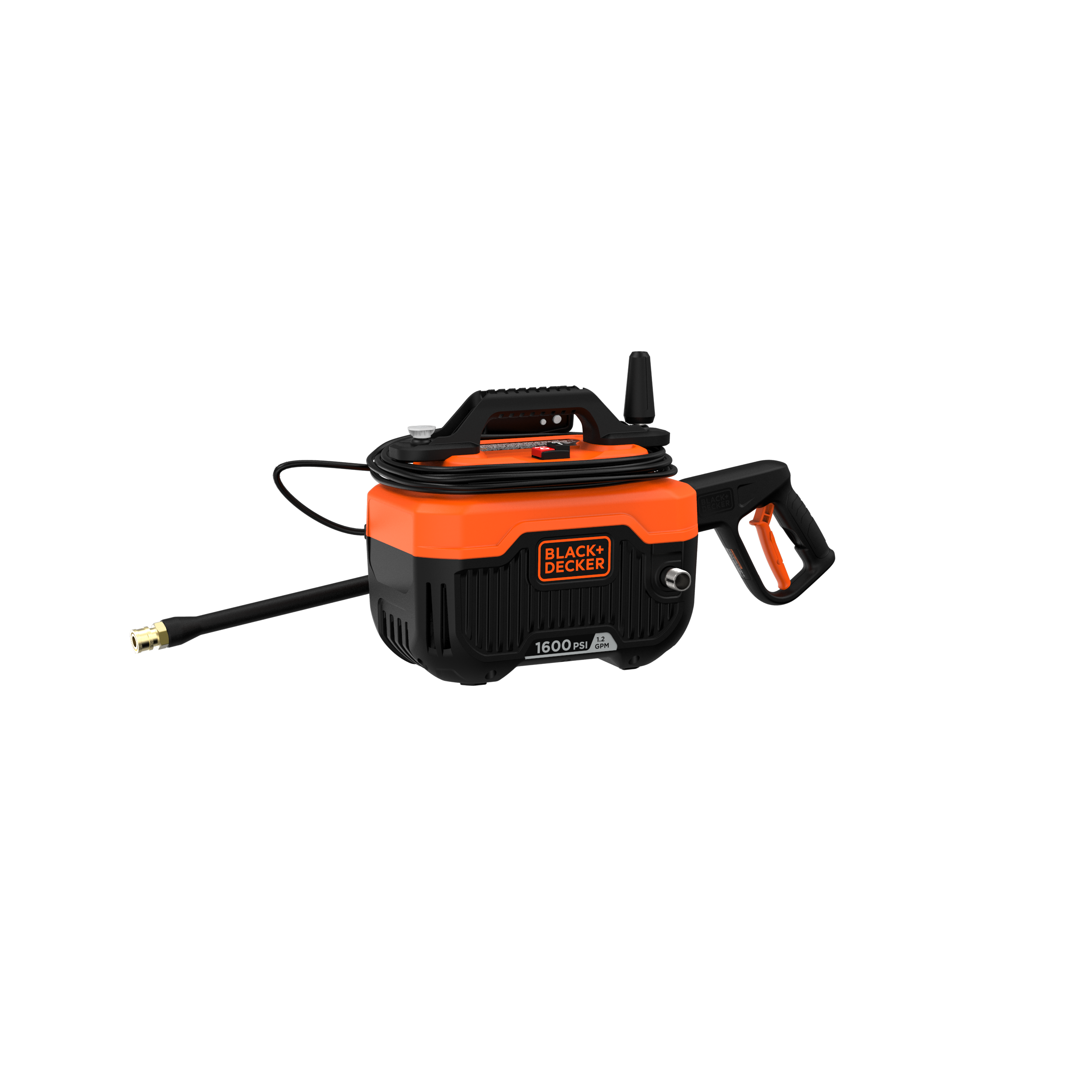 1,600 MAX psi* 1.2 gpm* Electric Cold Water Pressure Washer