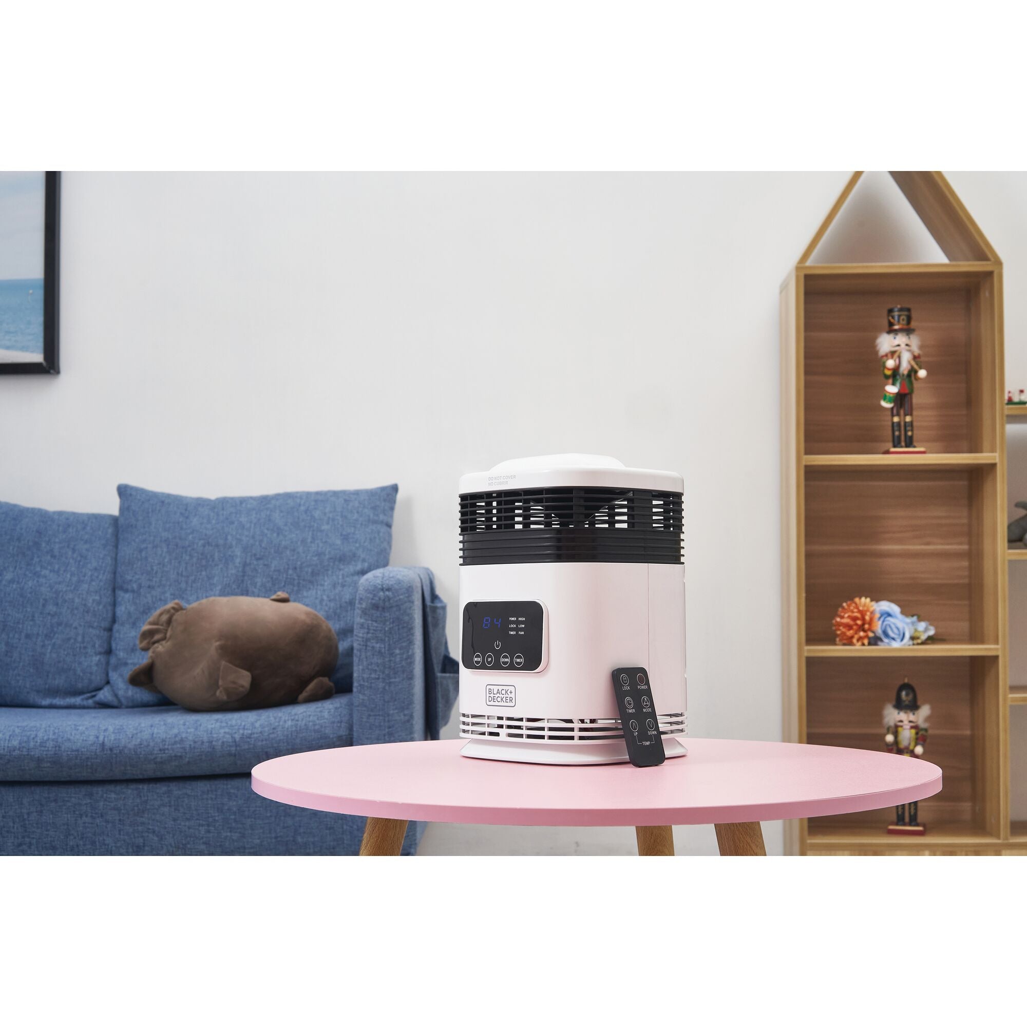 Space Heater, 1500W Flameless Portable Heater With 12 Hour Timer | BLACK+ DECKER