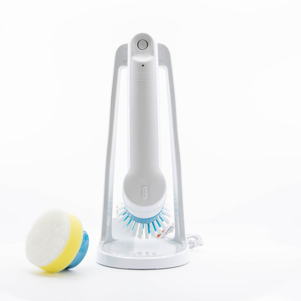grimebuster™ Pro - Rechargeable Powered Scrubber with Charging Stand