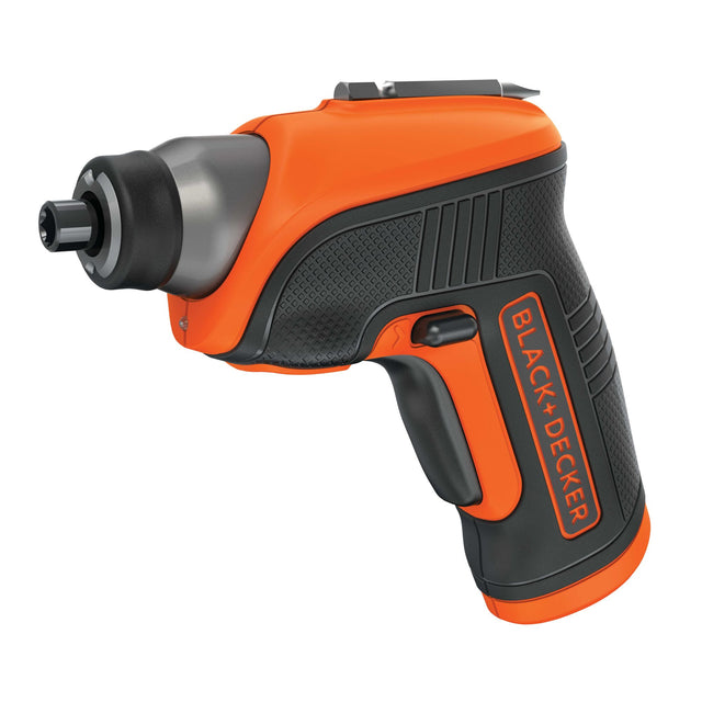 BLACK+DECKER 4 volt MAX lithium rechargeable screwdriver.
