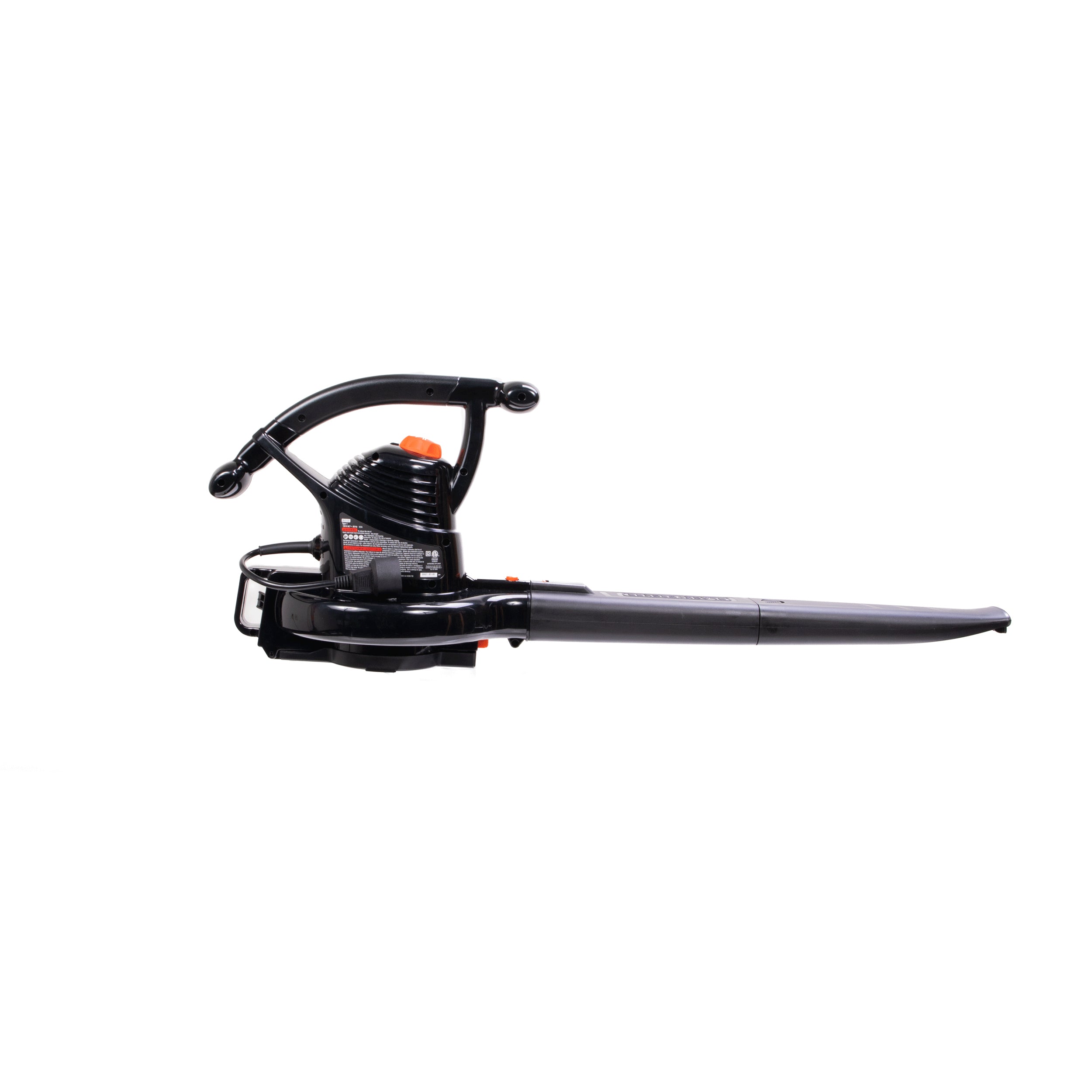 BLACK+DECKER 3-in-1 Electric Leaf Blower, Leaf Vacuum, Mulcher, 12-Amp  (BV3100)