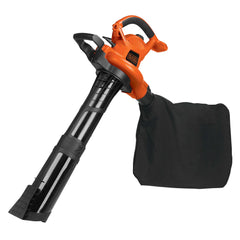 12 amp blower vacuum with disposable bag system.