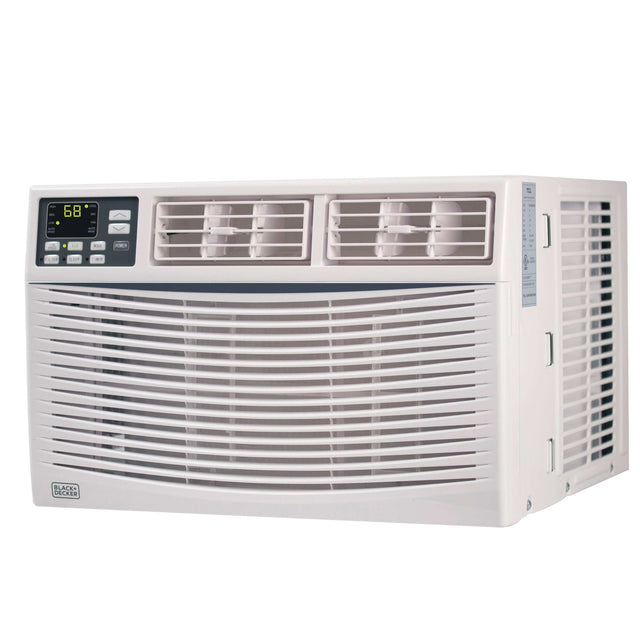 6,000 Btu Energy Star Electronic Air Conditioner With Remote on white background