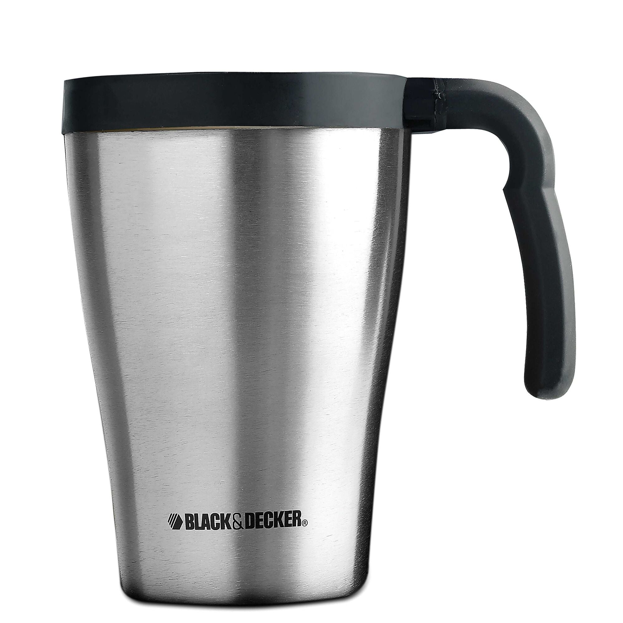 NeweggBusiness - Black & Decker DCM18S Black Brew 'N Go Deluxe Personal  Coffeemaker with Stainless Steel Mug