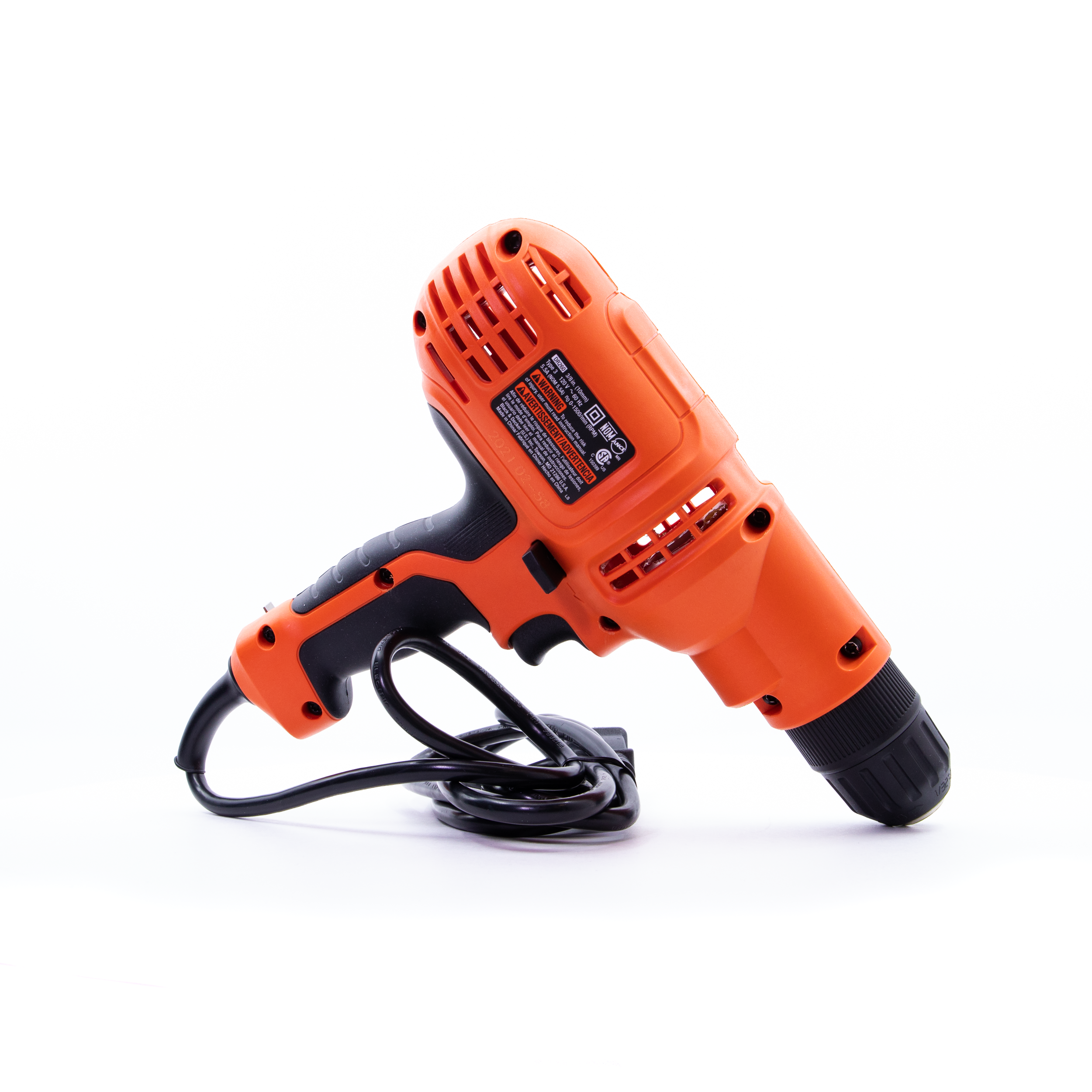 Corded Drill 5.5 Amp 3 8 Inch BLACK DECKER