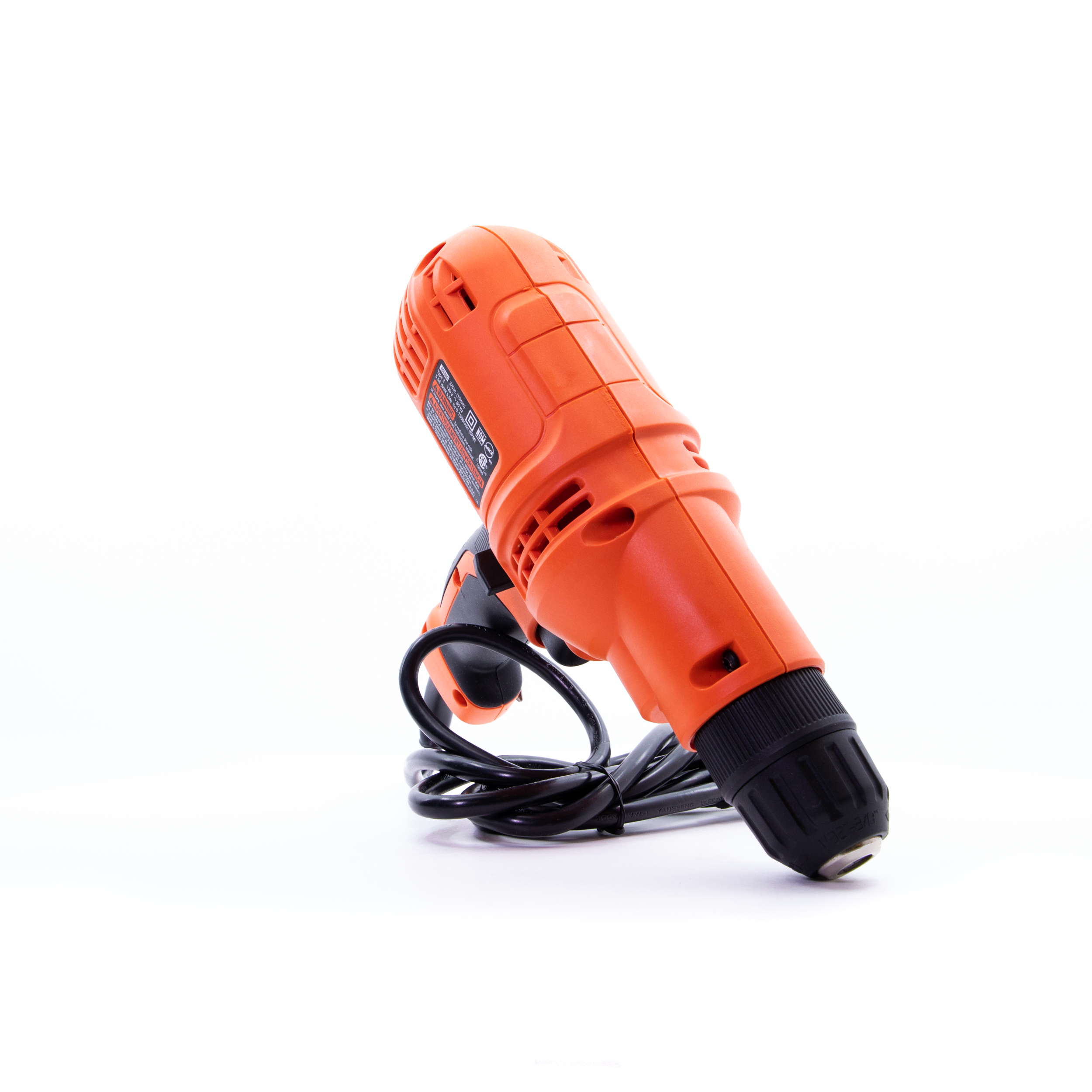 Black & Decker DR260 5.2 Amp 3/8 in. Corded Drill - Orange