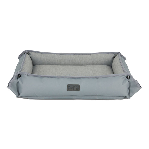Four Way Pet Bed for Medium Dogs 24X20X3 In, Grey