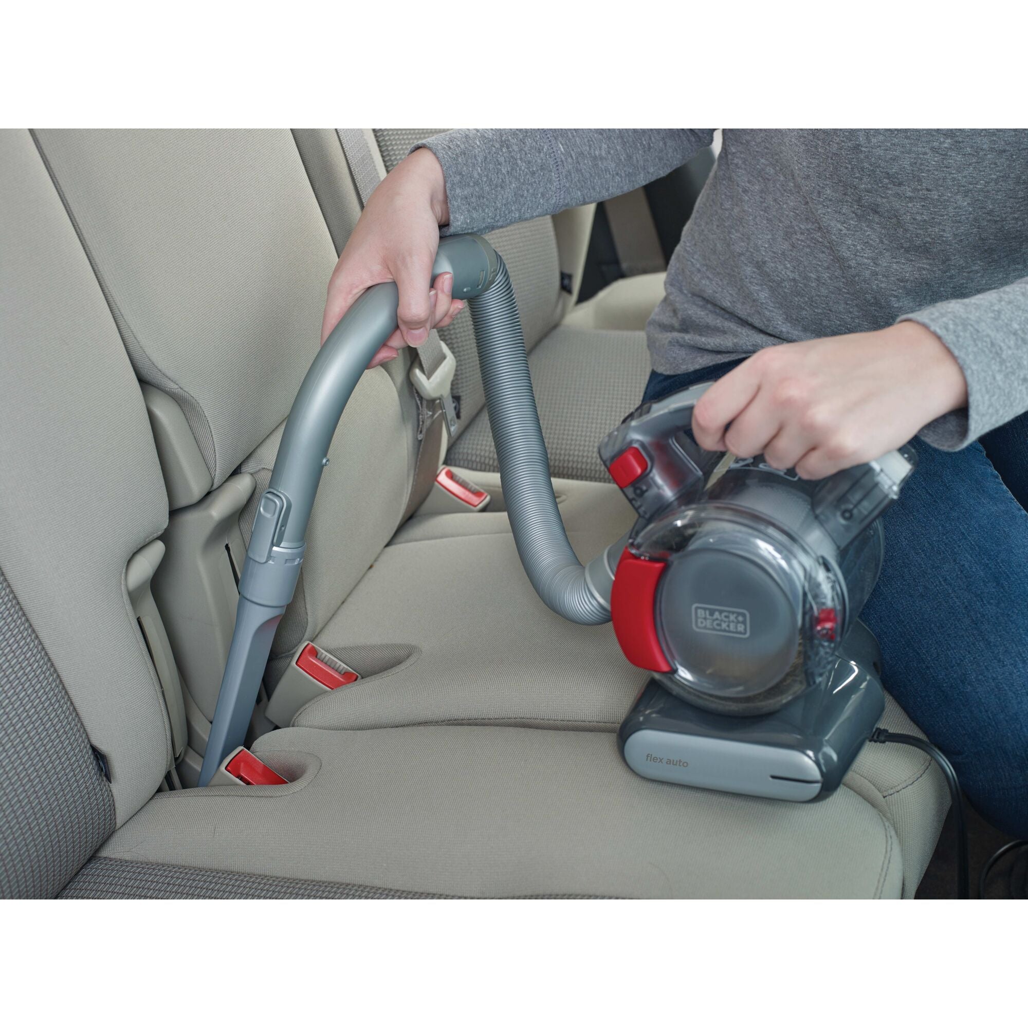 BLACK+DECKER Dustbuster Flex 12-Volt Cordless Car Handheld Vacuum