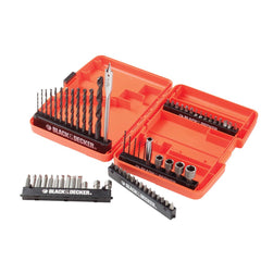 Black and decker 66 piece drill bit and screwdriver bit set