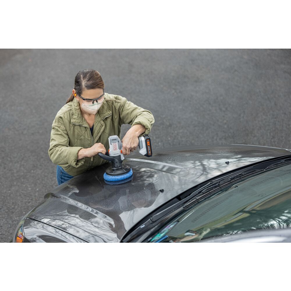 BLACK DECKER MATRIX Car Buffer Attachment For Car Detailing and Waxing  (BDCM for sale online