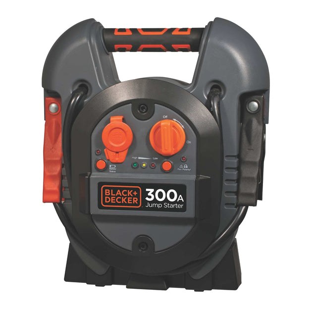  300 Instant / 600 Peak Amp Jump Starter on white background