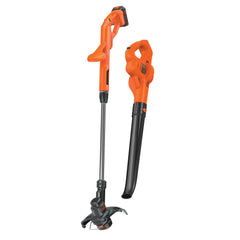20 Volt Lithium 10 Inch String Trimmer Edger Hard Surface Sweeper Combo Kit.