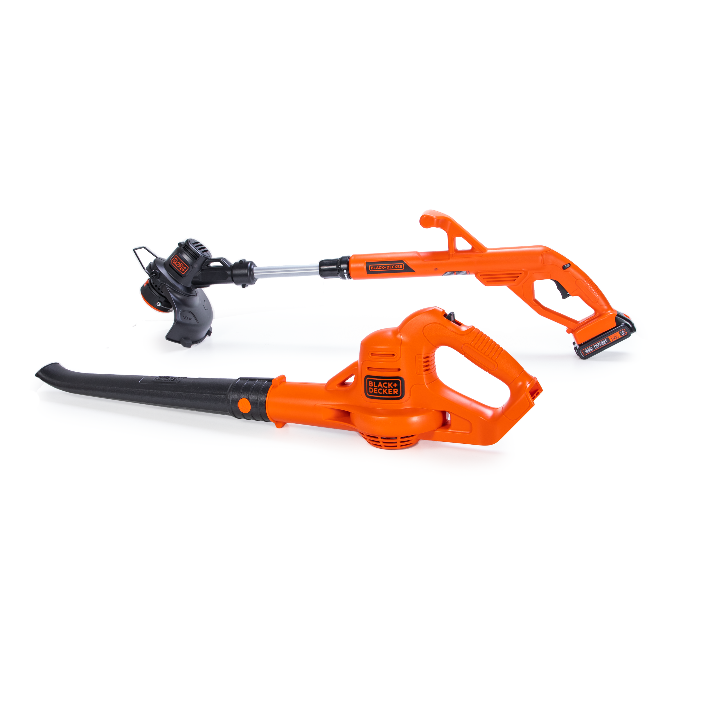 BLACK + DECKER Trimmer/Edger, Sweeper & BatteryKit 