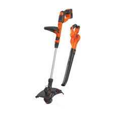 40 volt max lithium string trimmer/edger and sweeper combo kit.
