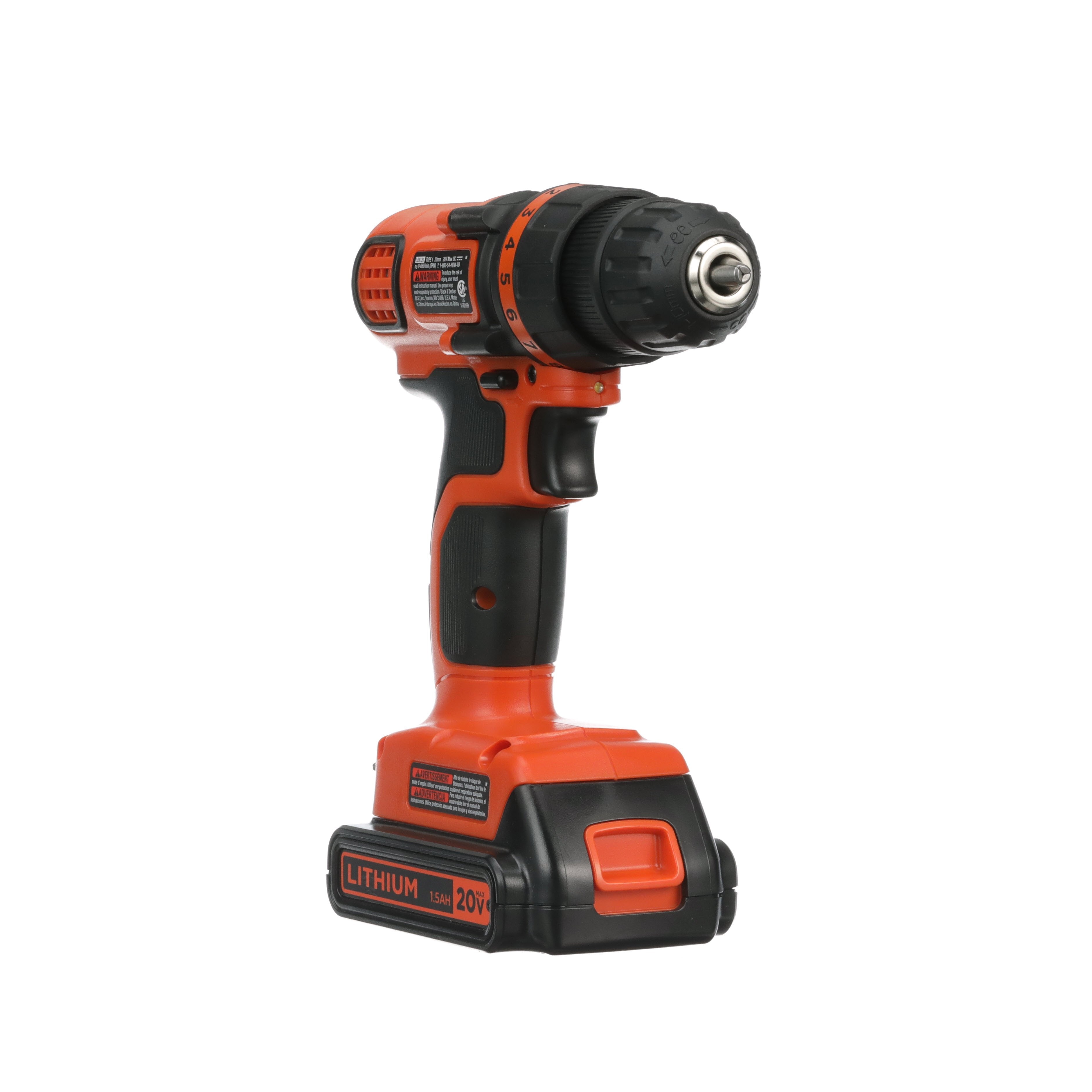 Black & Decker LDX120C Cordless Drill – Ares – Construction Demo