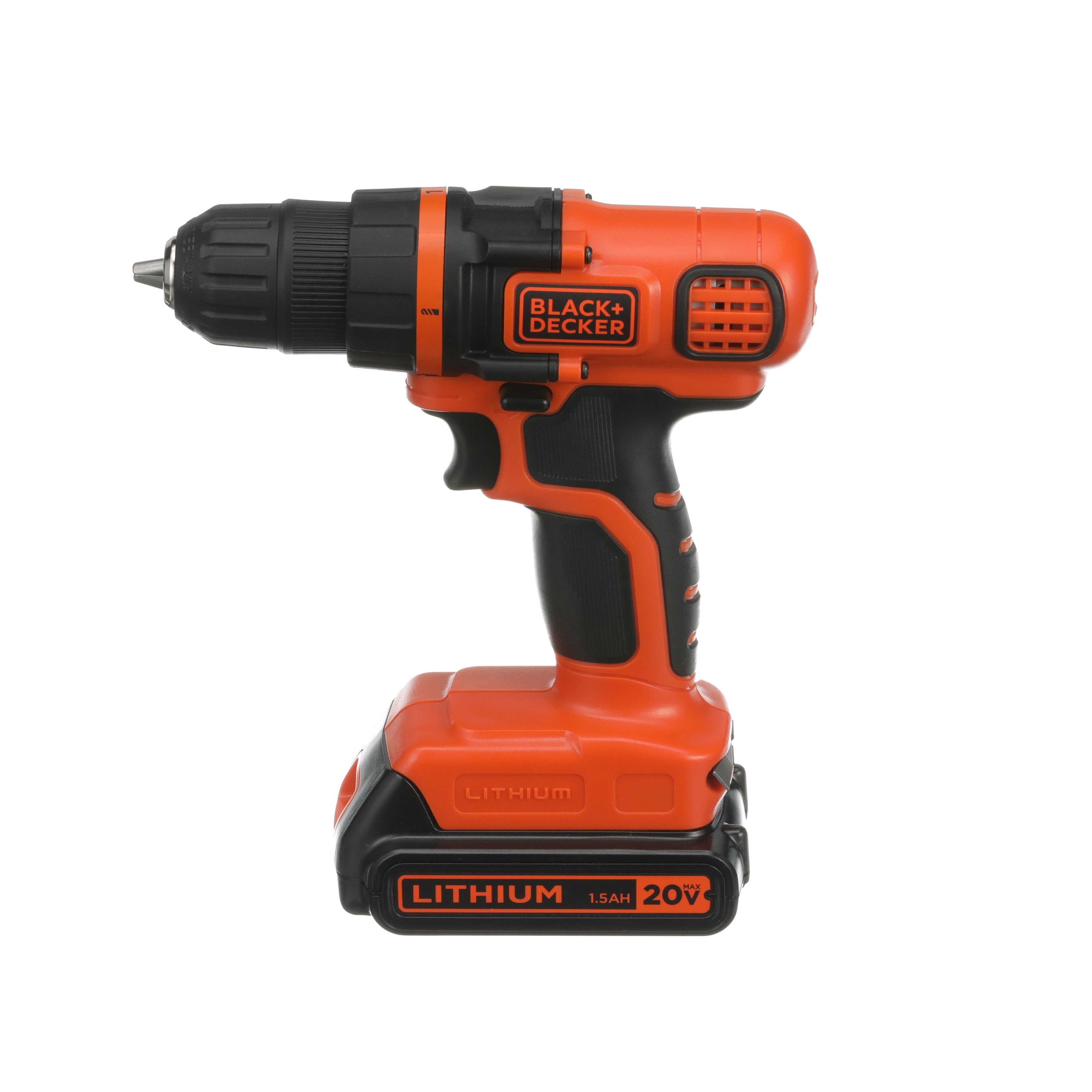 Black+Decker LDX120C 3/8-Inch 20V MAX Cordless Drill/Driver with Battery  885911235822