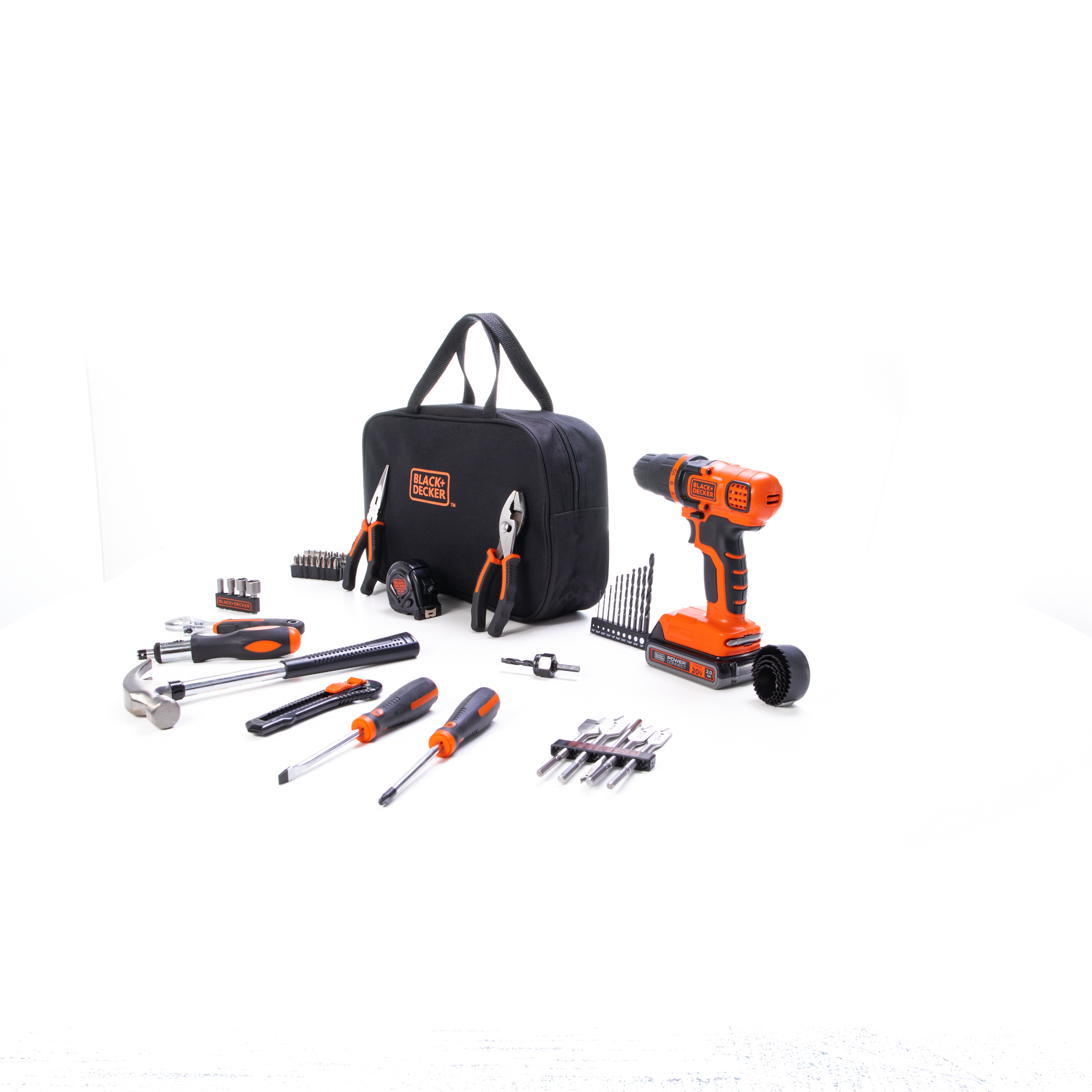 Black & Decker Bck50C1 50pc 20V Drill Tool Set