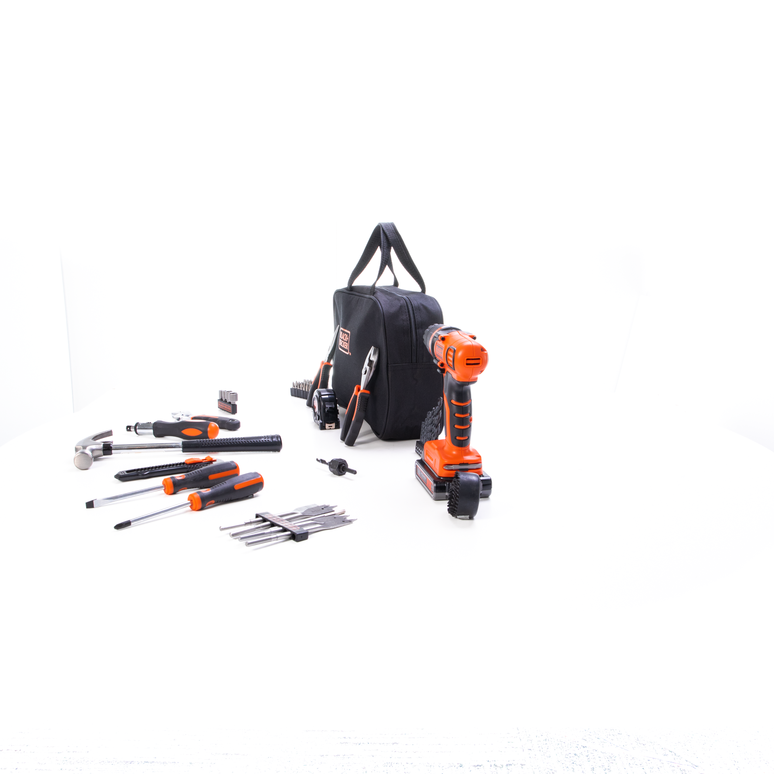 Black Decker 20V Max Drill Home Tool Kit 68 Piece - Office Depot