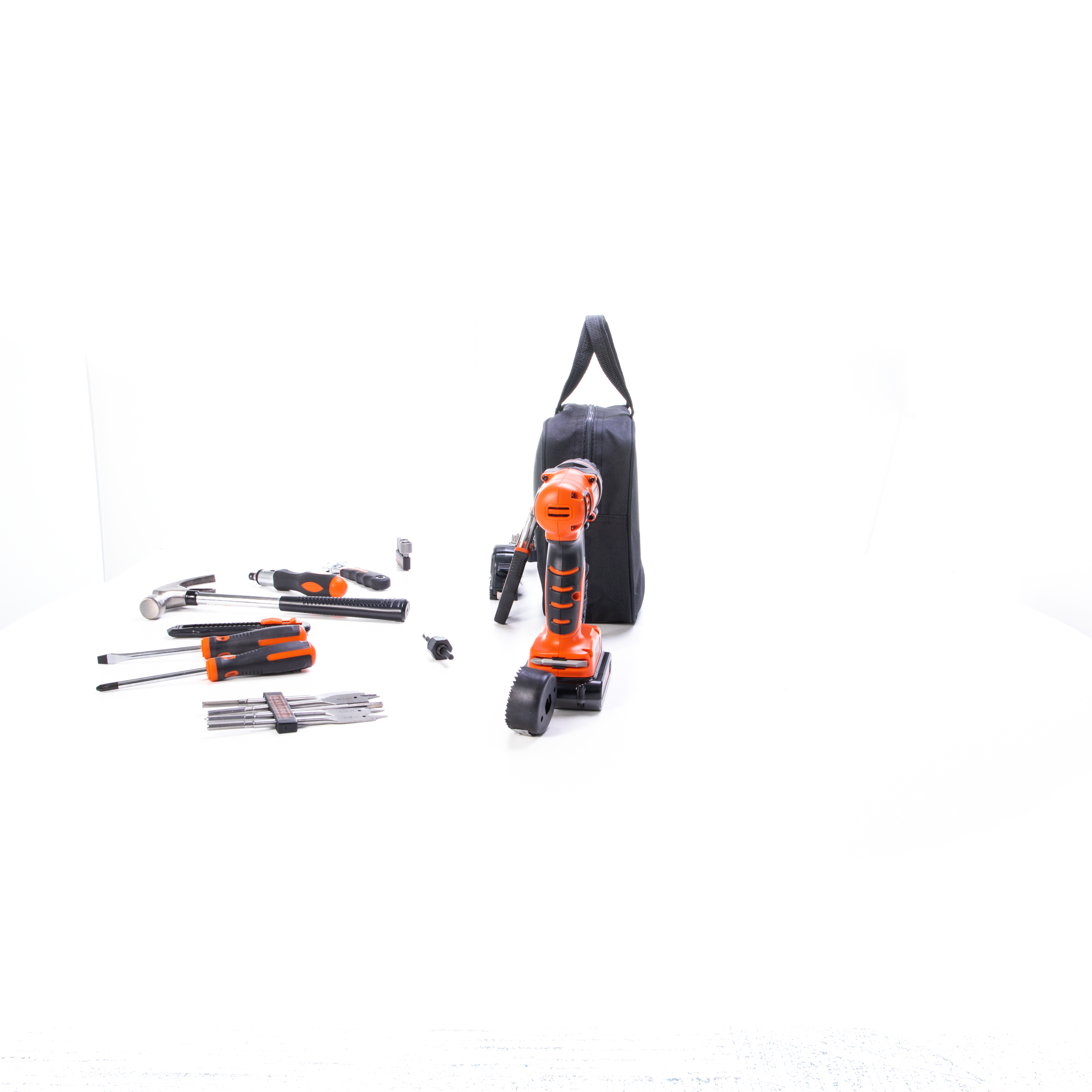 BLACK+DECKER LDX120PK 20V Cordless Drill & Home Tool Kit - 68 Piece  714937473447