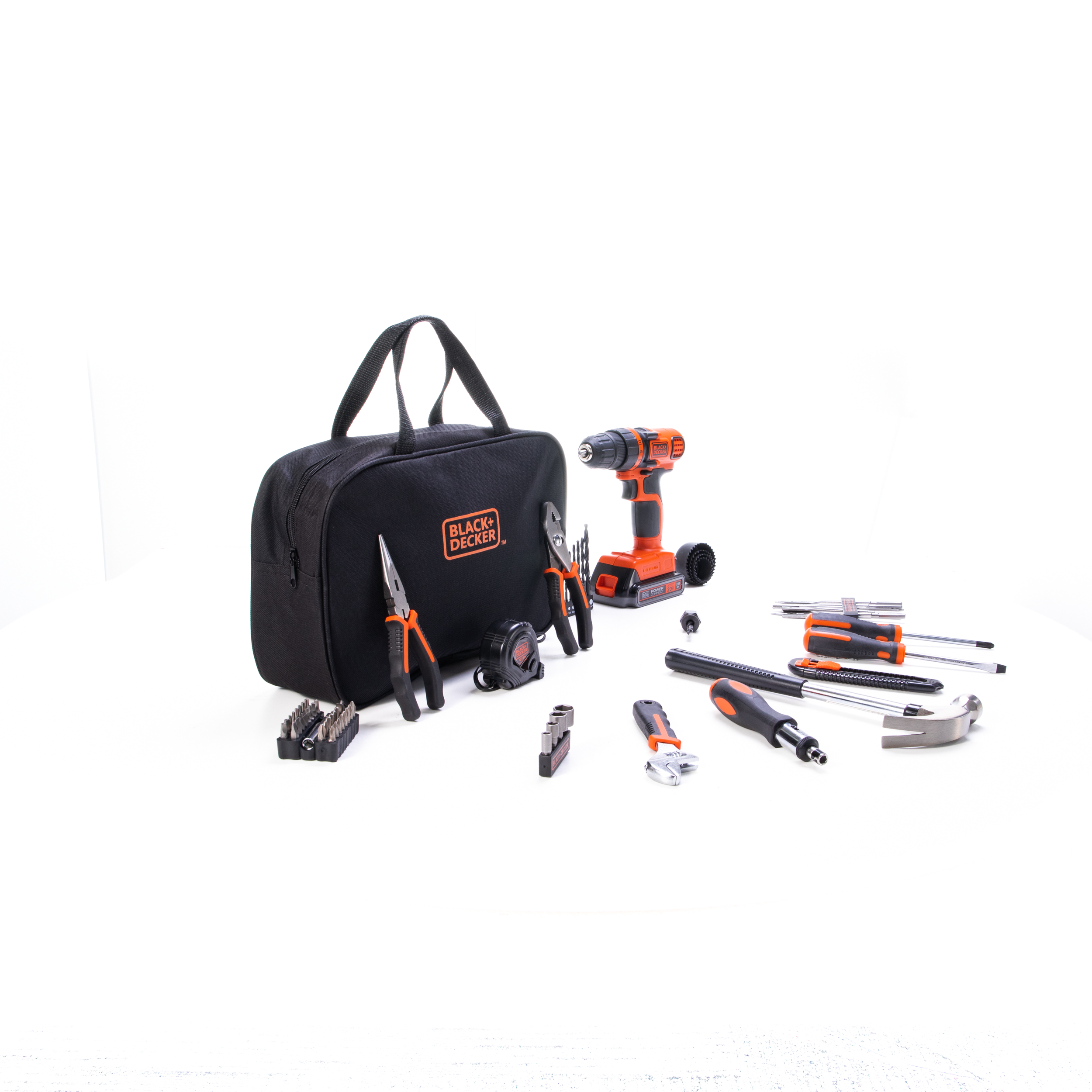 20V MAX* POWERCONNECT™ Drill/Driver, 68-Piece Project Kit & Tool