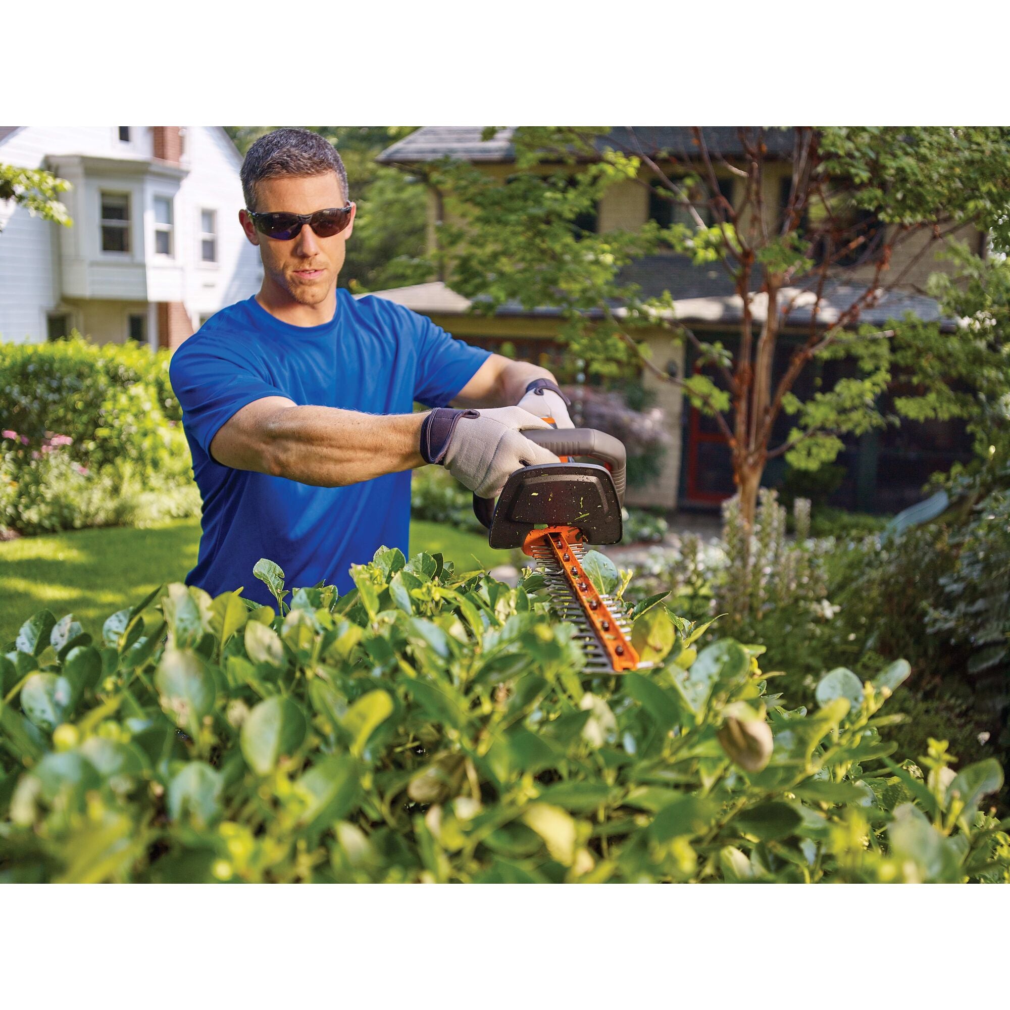 BLACK+DECKER 20-volt Max 8-in Battery Hedge Trimmer 1.5 Ah (Battery  Included and Charger Not Included) in the Hedge Trimmers department at