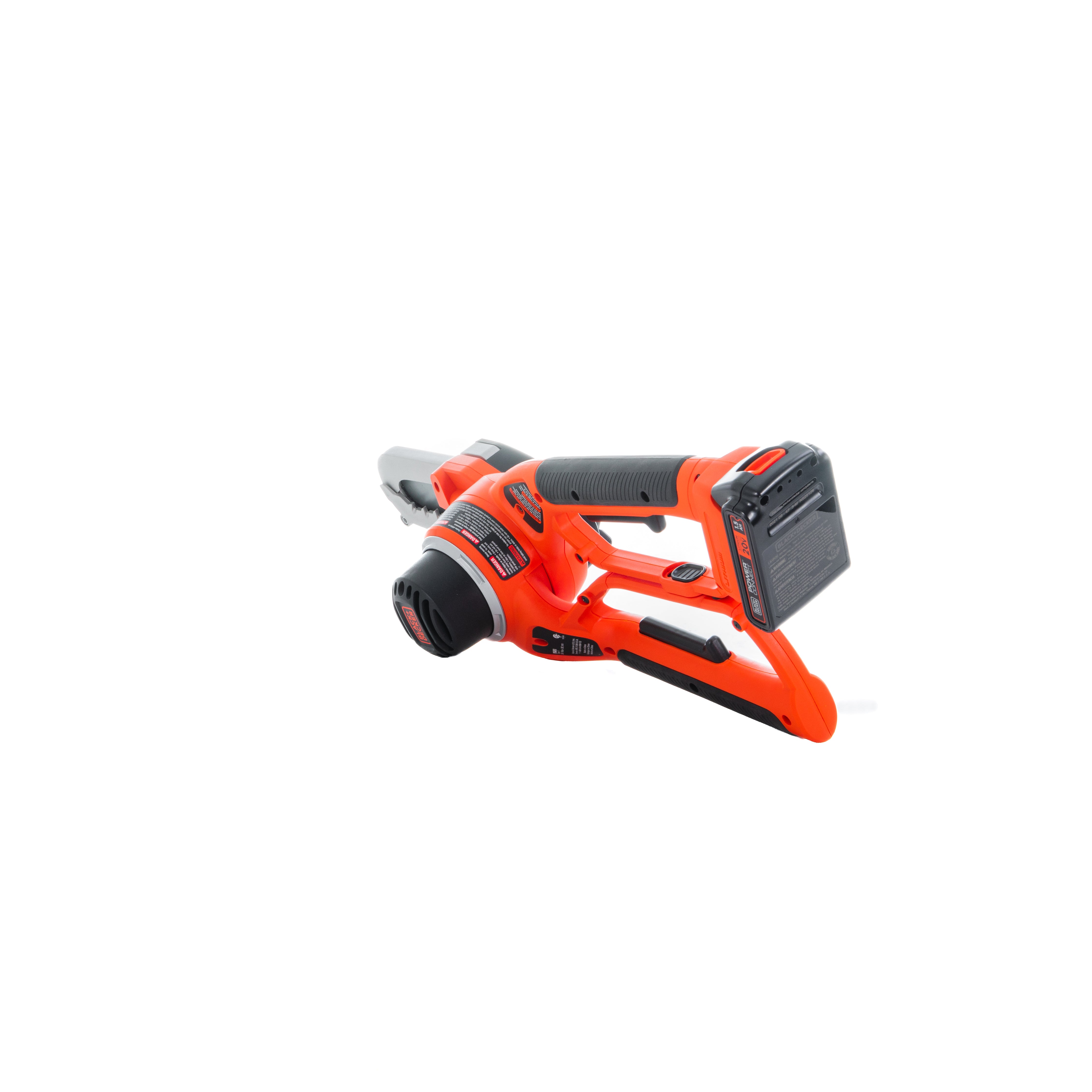 BLACK+DECKER 20V MAX Alligator Lopper Cordless Chainsaw with Lithium  Battery 2.0 Amp Hour (LLP120B & LBXR2020-OPE)