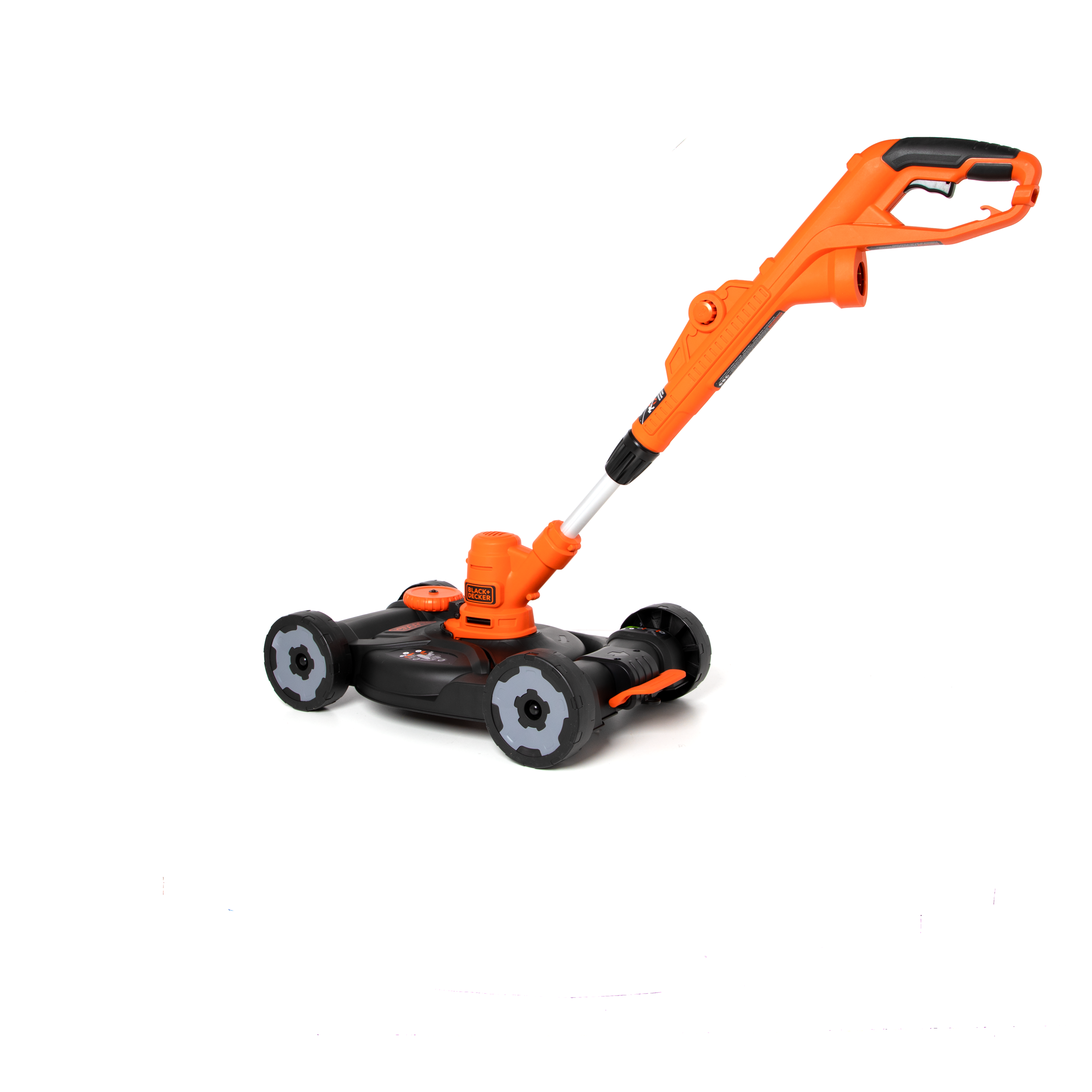 BLACK+ DECKER COMPACT Trimmer Mounted MOWER 3-IN-1 12' Cut First