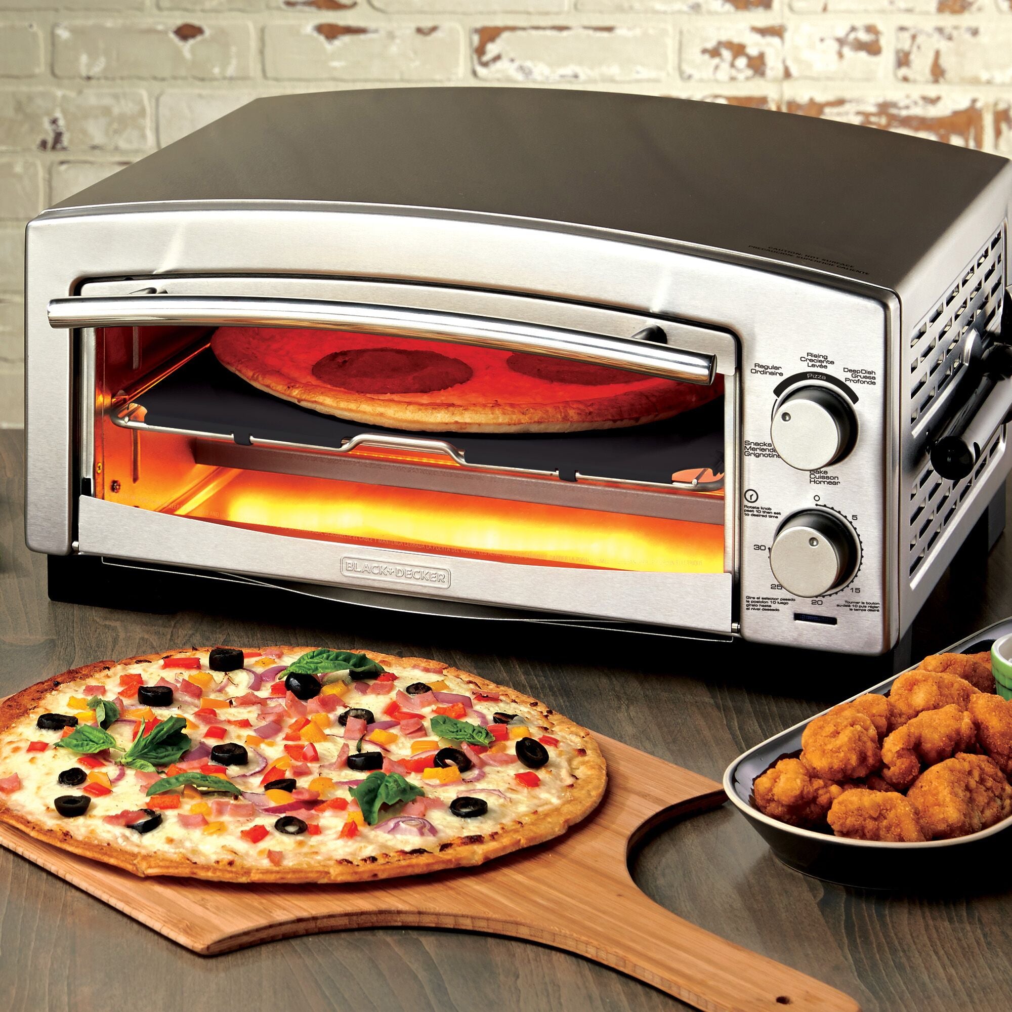 Kid-Made Mini Pizzas with the Black+Decker 5-Minute Pizza Oven & Snack  Maker - Tech Savvy Mama