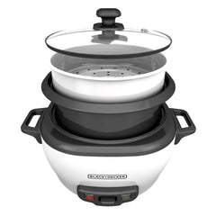6-Cup Rice Cooker on white background