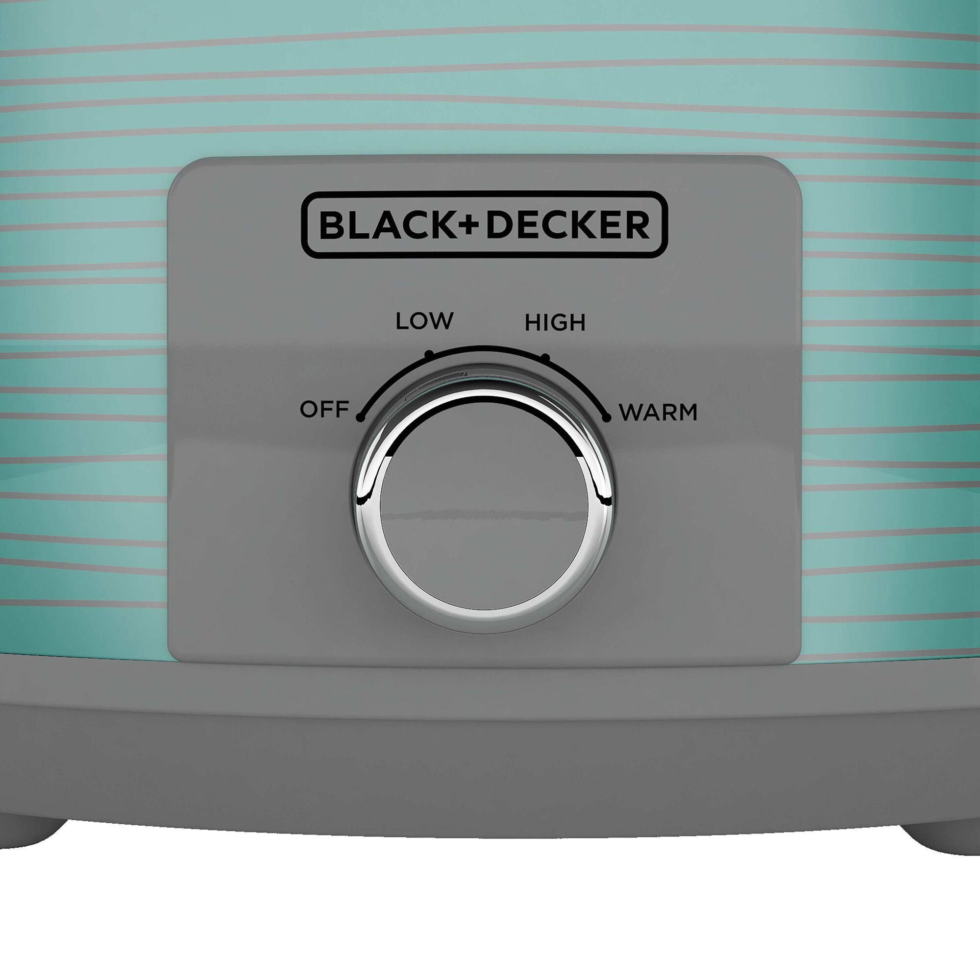 Black & Decker 6894133 7 qt. Silver Stoneware Slow Cooker