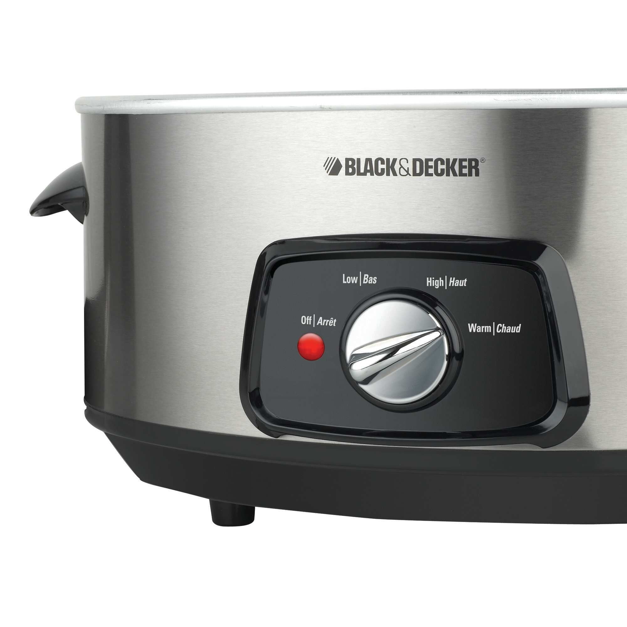  BLACK+DECKER 7 Quart Dial Control Slow Cooker with