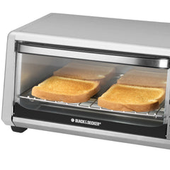 Black & Decker Black+Decker TO3210SSD Toaster Oven, 220/240 V, 1500 W,  Metal, Silver TO3210SSD